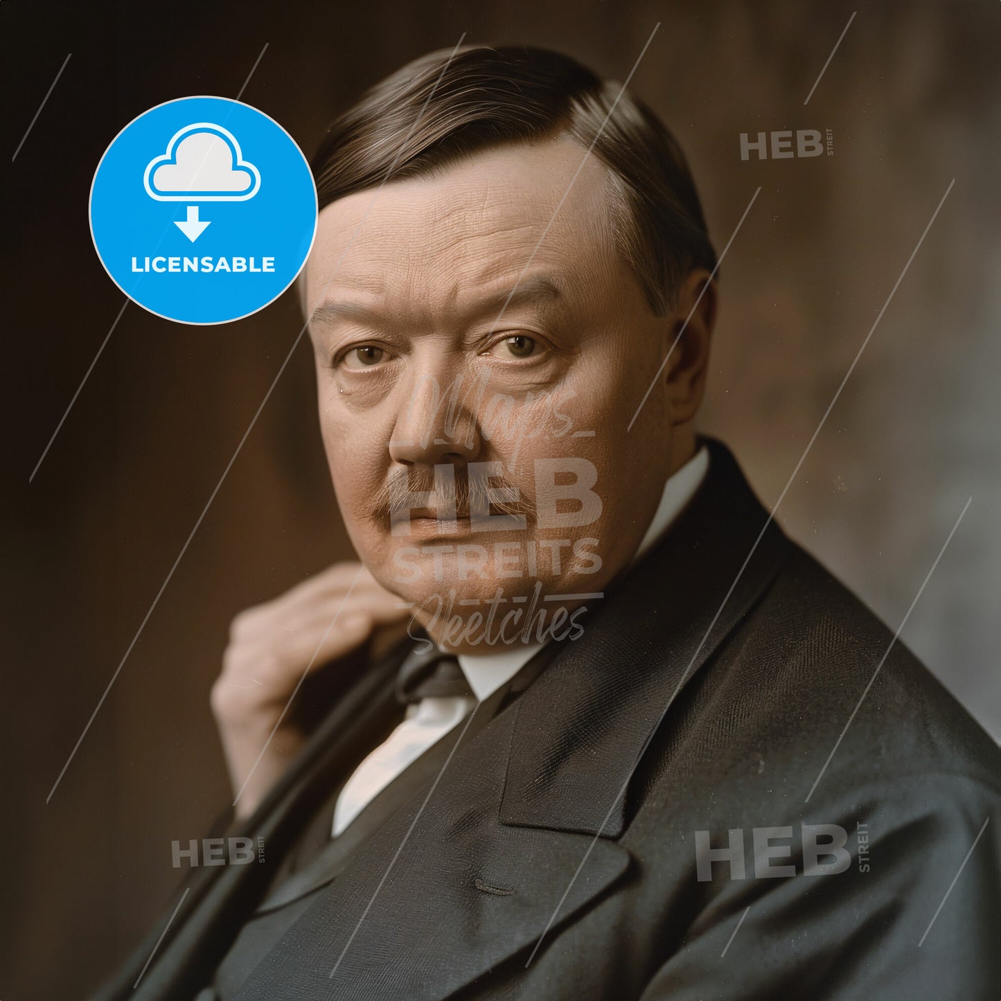 Alexander Glazunov, 1865 - 1936, Russian composer - A Man In A Suit