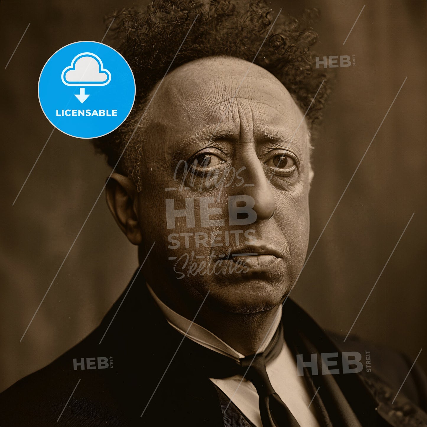 Arthur Rubinstein, 1887 - 1982, Polish-American pianist - A Man In A Suit And Tie
