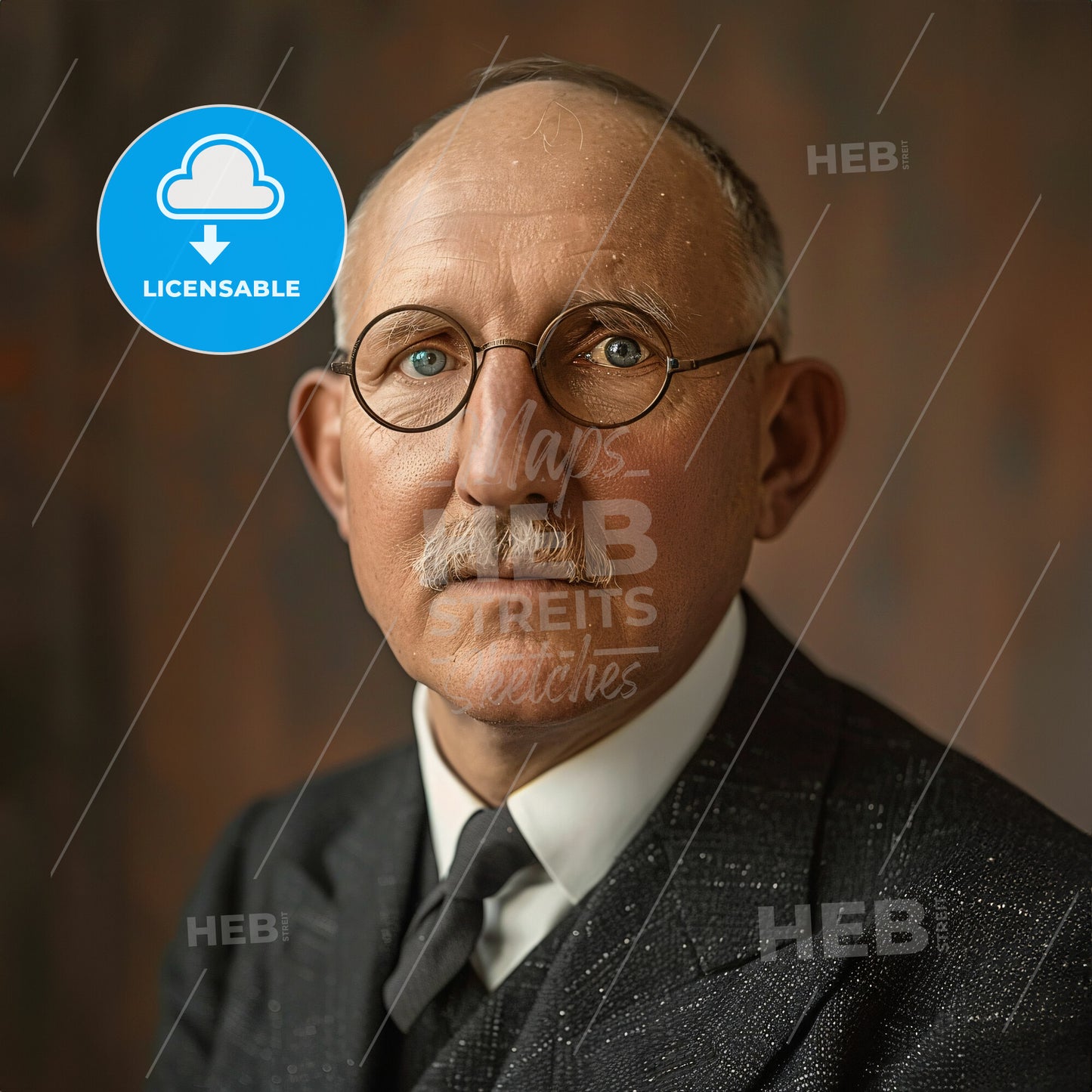 Ferdinand Sauerbruch, 1875 - 1951, German surgeon - A Man In A Suit And Tie