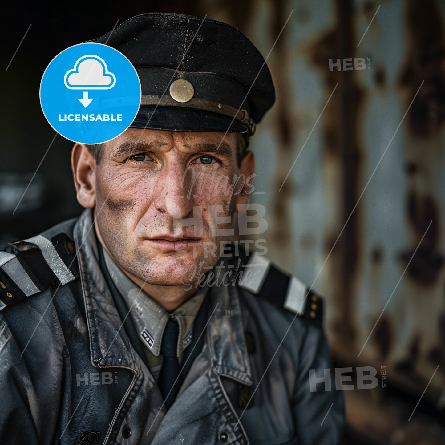 Hans-Ulrich Rudel, 1916 - 1982, German Stuka pilot - A Man In A Military Uniform