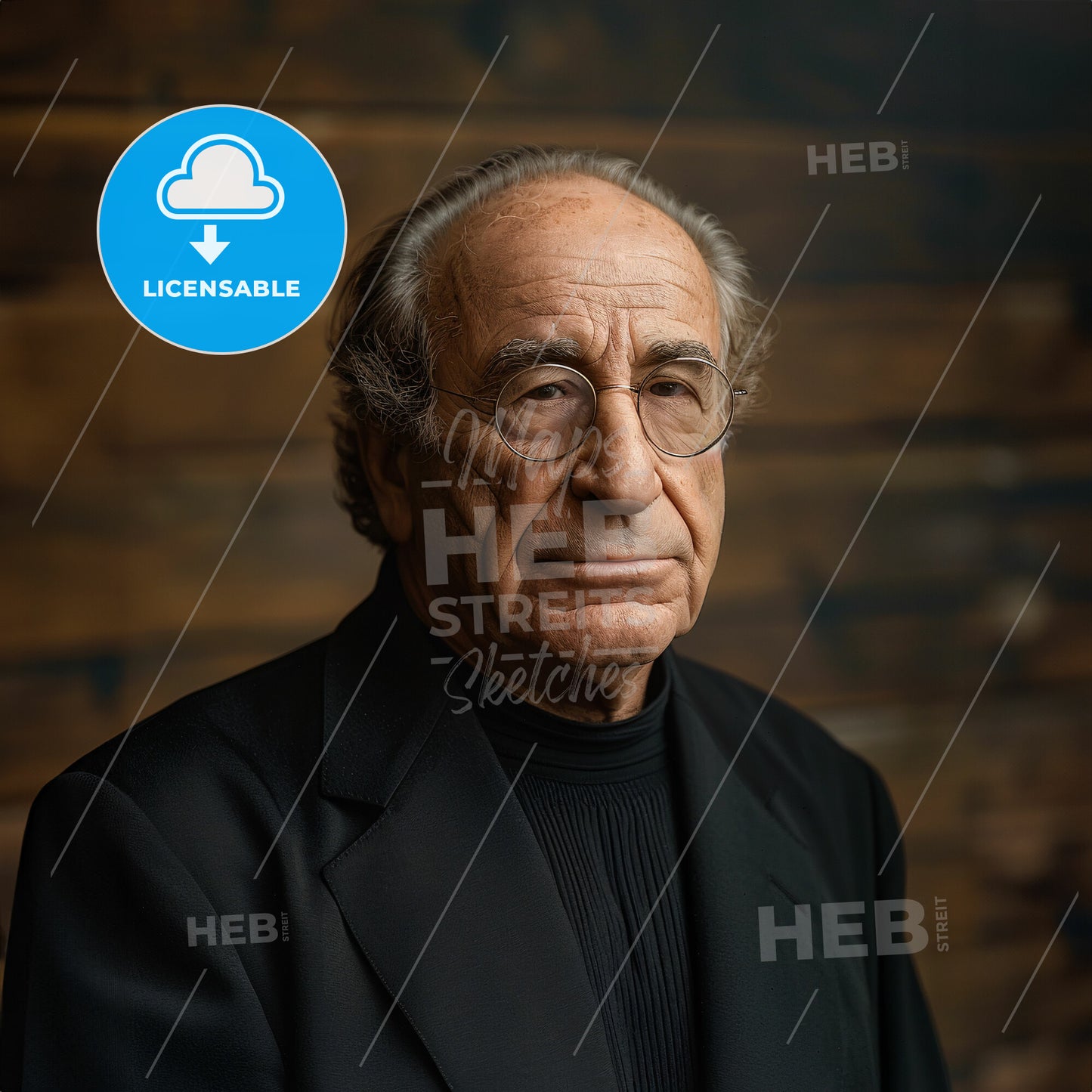 Harry Macklowe, Born: 1937, American real estate developer - A Man In A Black Suit