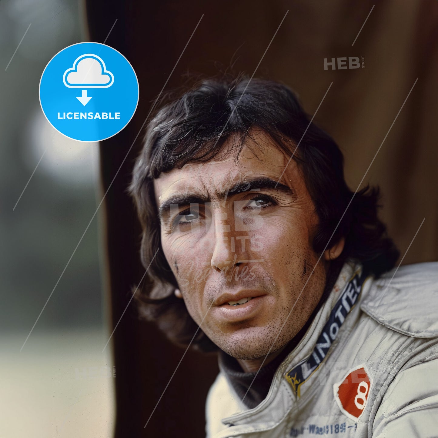 Jackie Stewart, Born: 1939, British racing driver - A Man In A White Jacket
