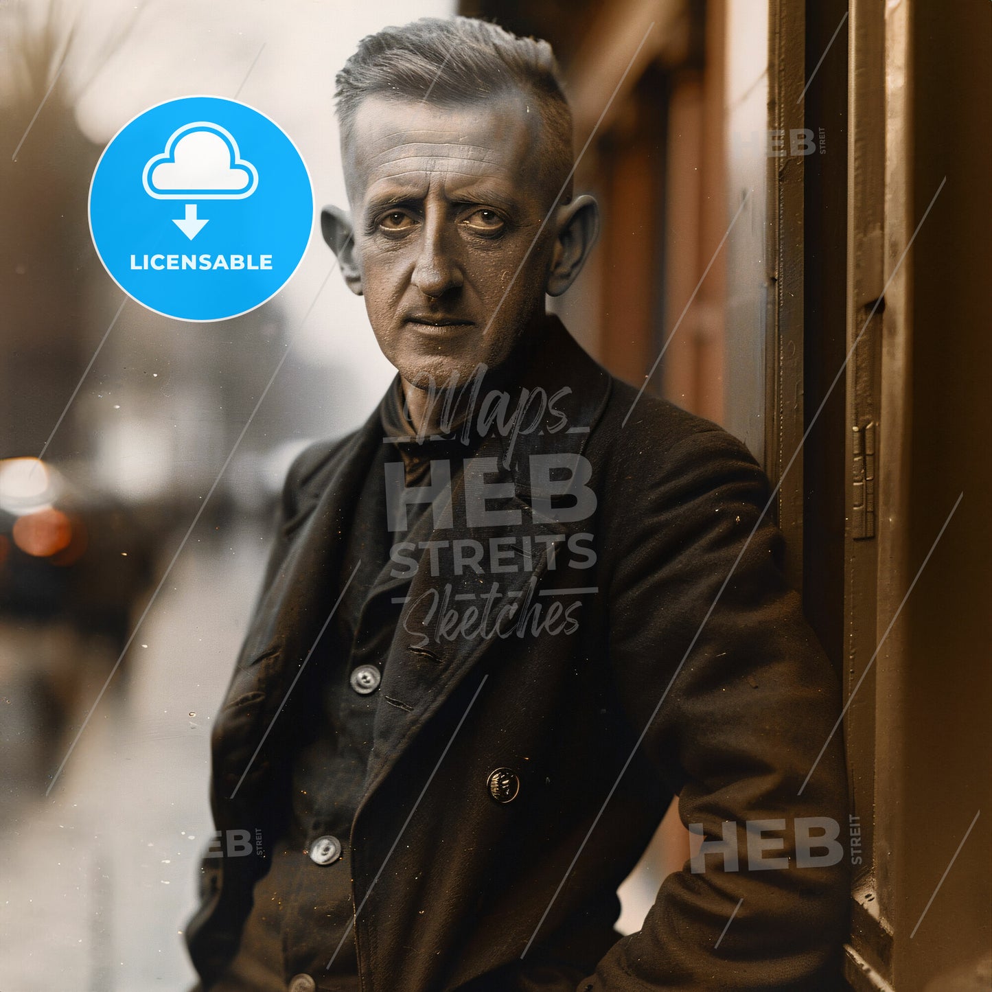 Maxwell Bodenheim, 1892 - 1954, American poet and novelist - A Man Leaning Against A Window