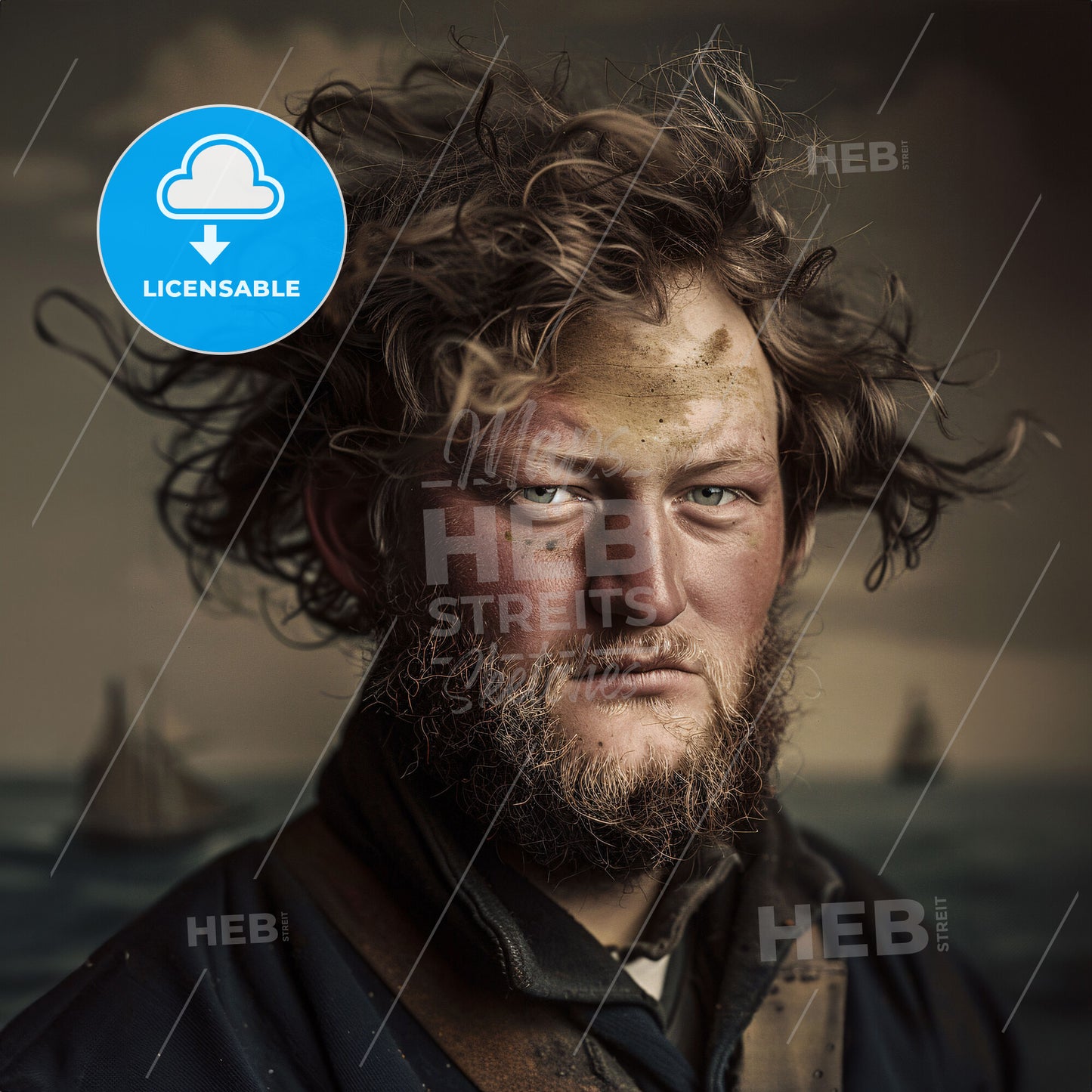 Peter Freuchen, 1886 - 1957, Danish explorer - A Man With Nice Hair And A Beard