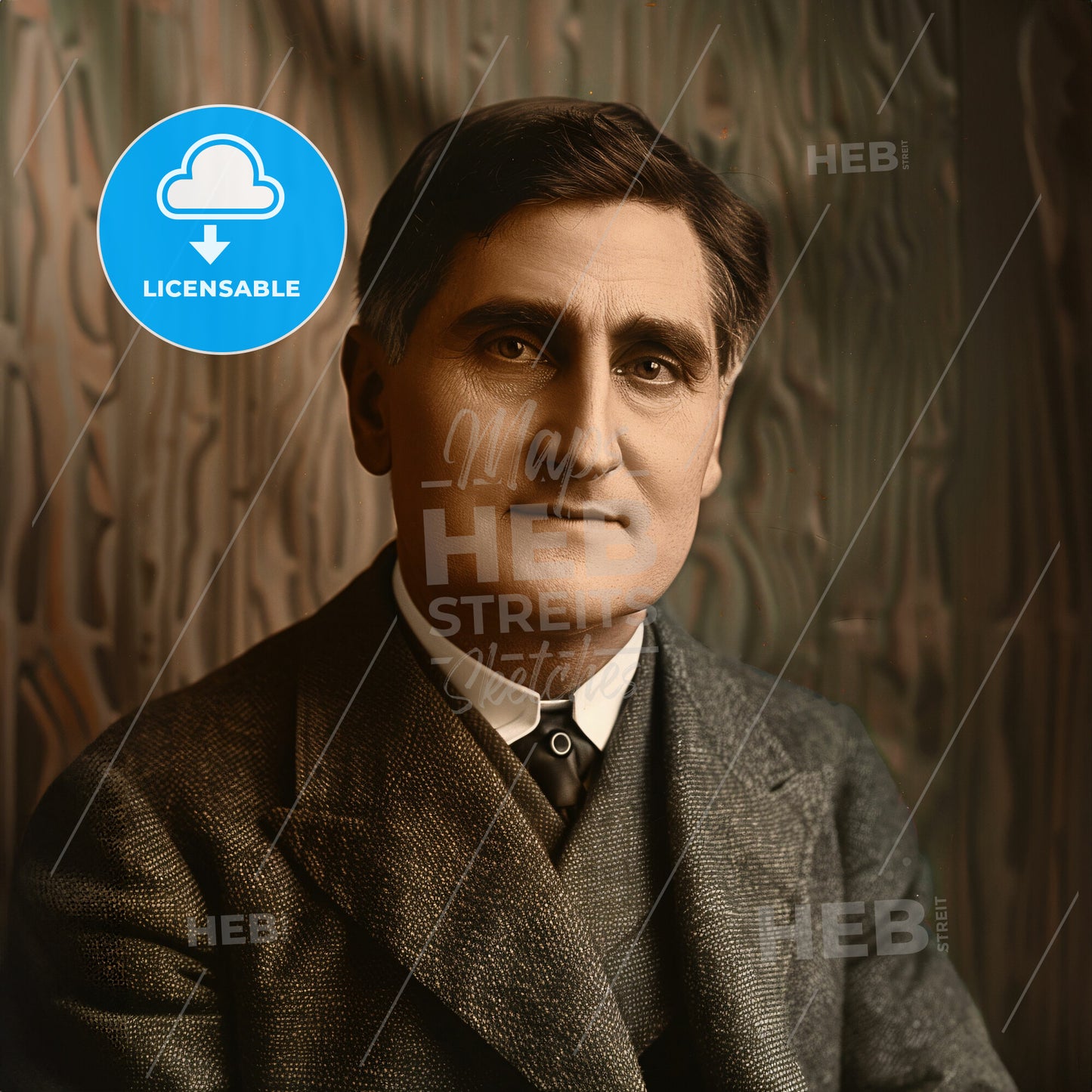 Ralph Vaughan Williams, 1872 - 1958, British composer - A Man In A Suit