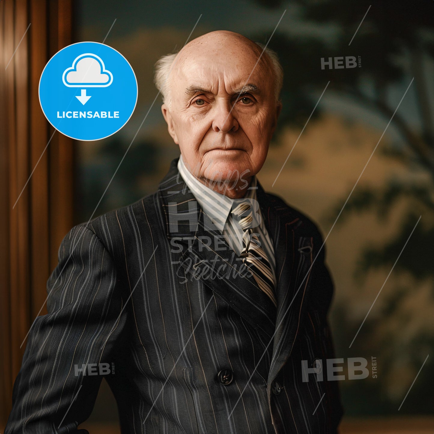 Richard Peery, Born: 1939, American real estate developer - An Old Man In A Suit