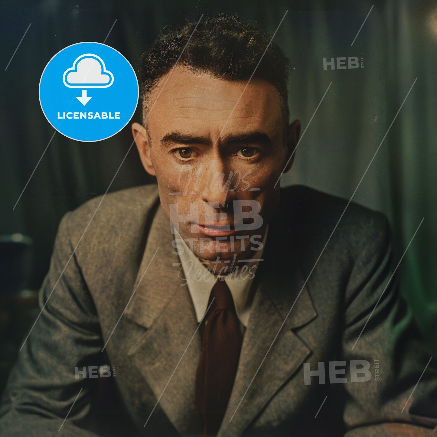 Robert Oppenheimer, 1904 - 1967, American physicist - A Man In A Suit And Tie