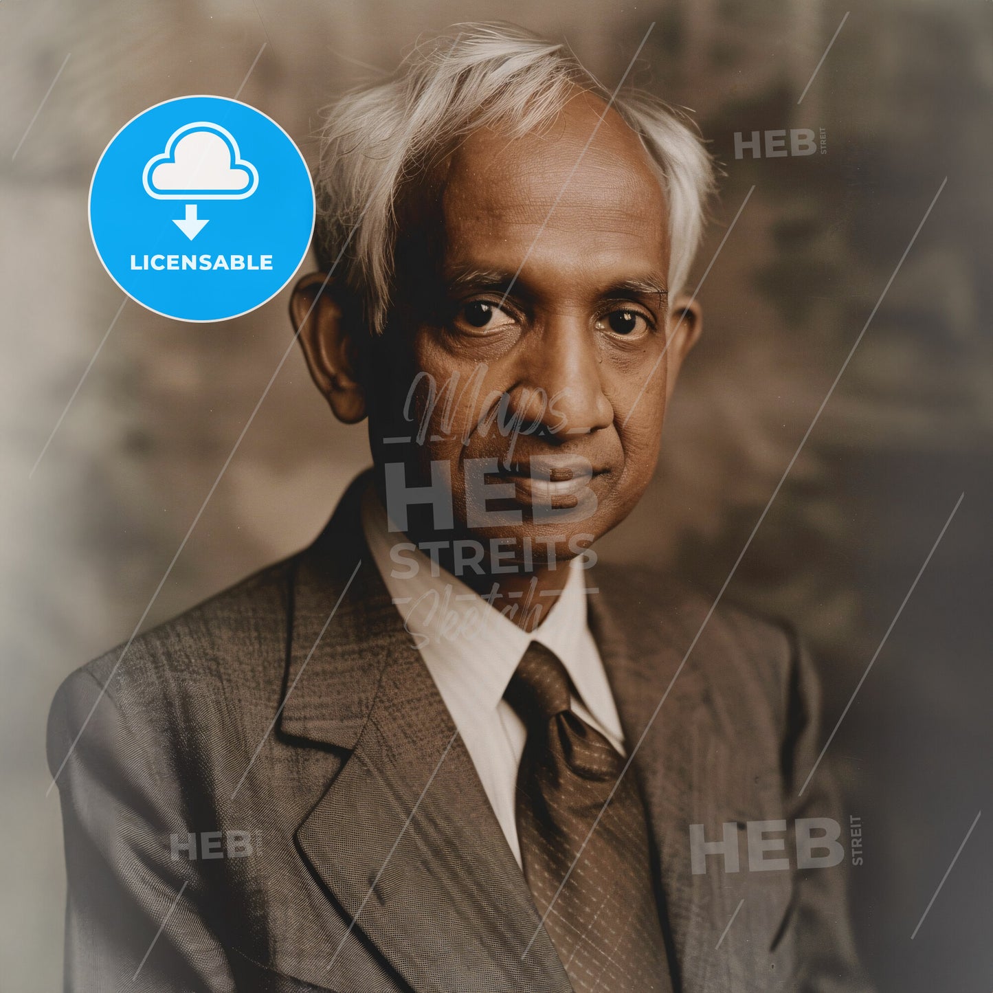 Subrahmanyan Chandrasekhar, 1910 - 1995, Indian-American astrophysicist - A Man In A Suit And Tie