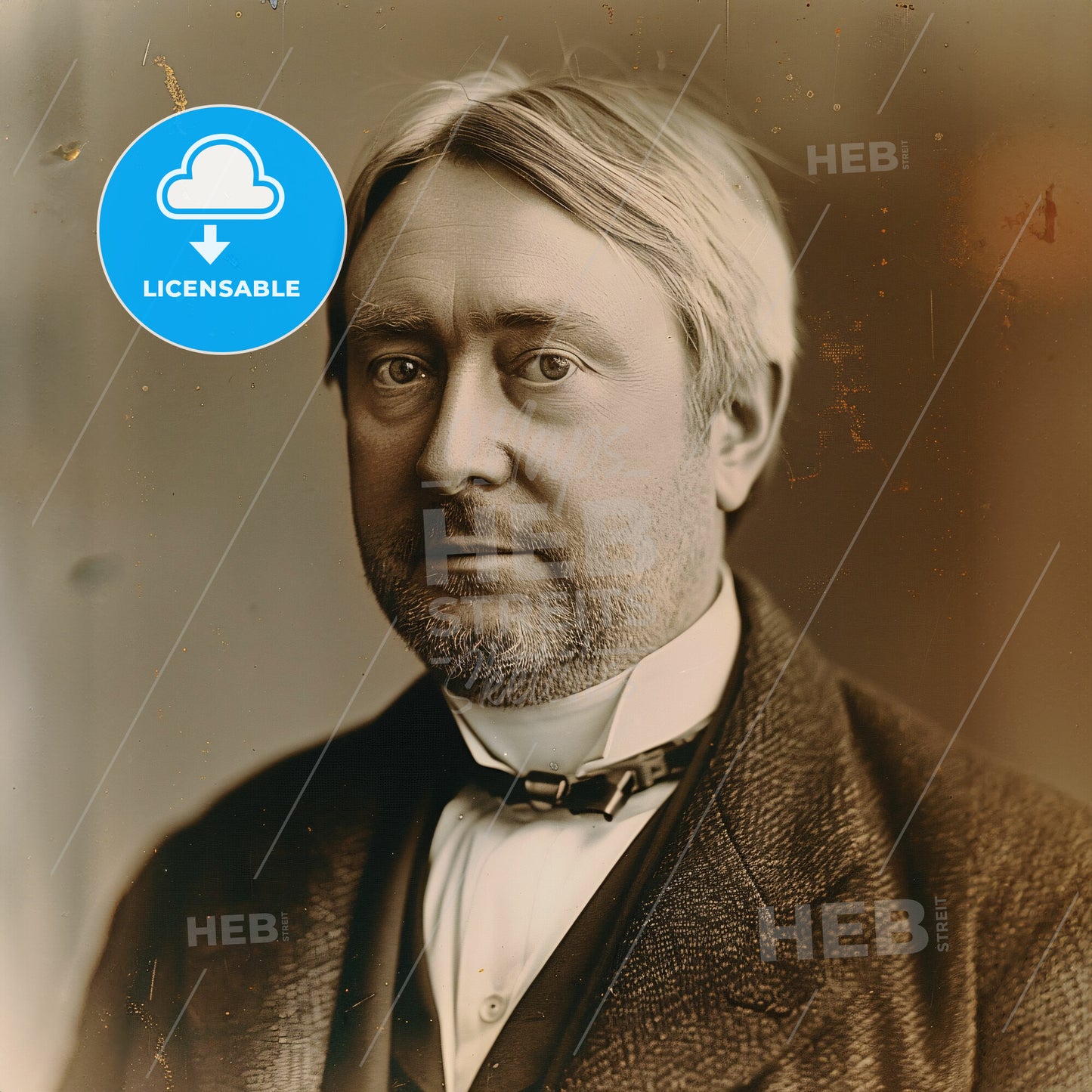 Thomas Alexander Scott, 1823 - 1881, American railway executive - A Man In A Suit