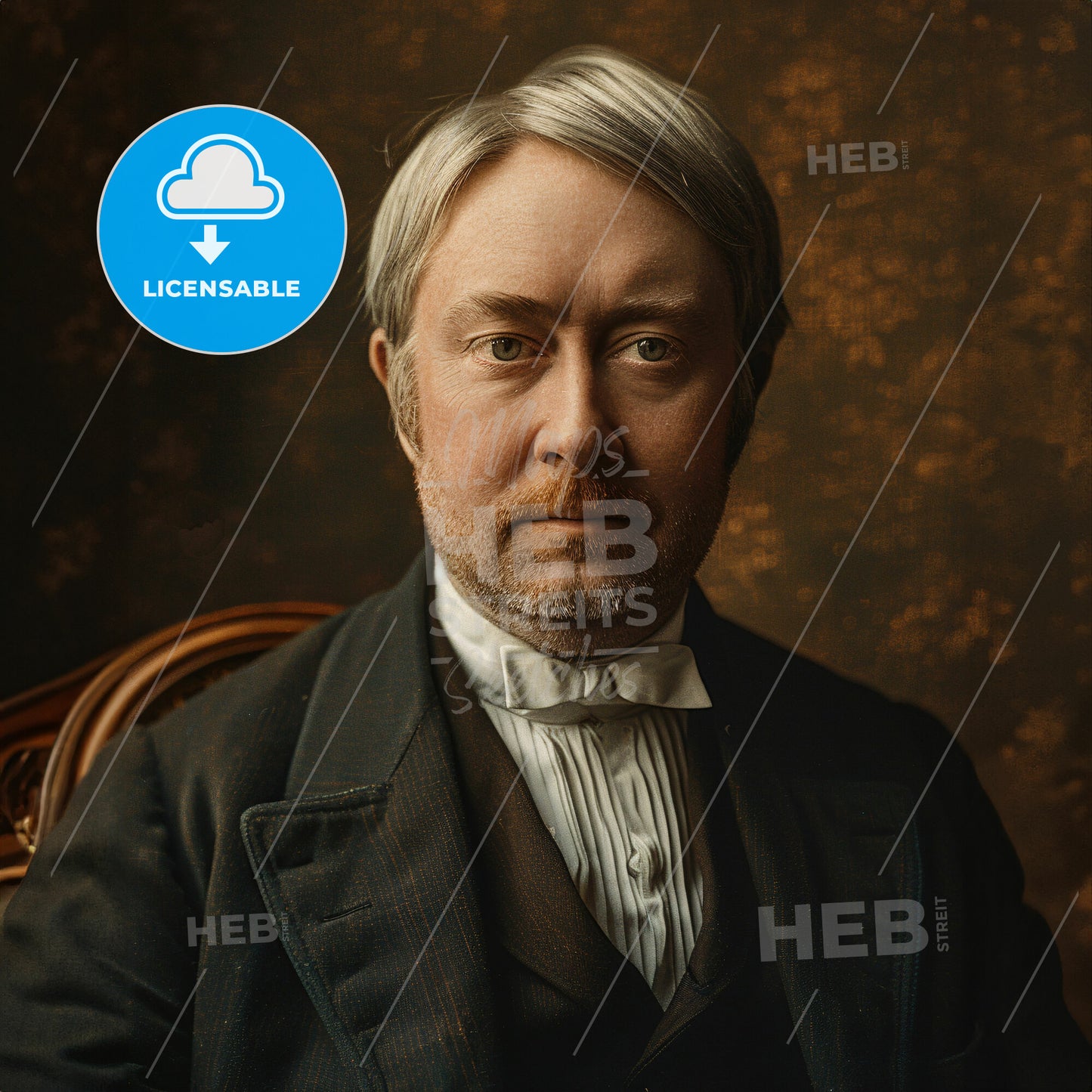 Thomas Alexander Scott, 1823 - 1881, American railway executive - A Man In A Suit