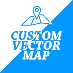 CUSTOM VECTOR MAP SERVICE