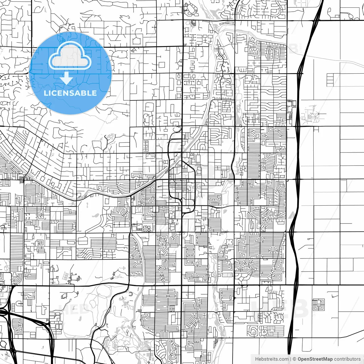 Map of Scottsdale, Arizona