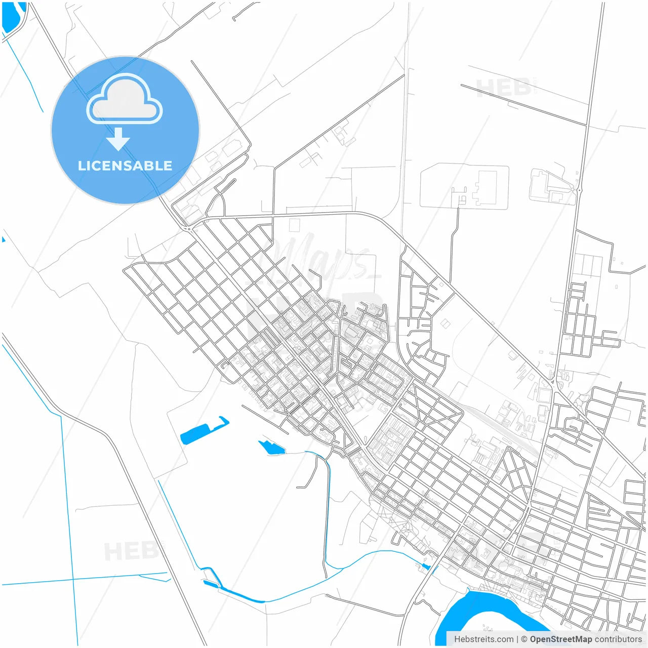 Călărași, Călărași, Romania, city map with high resolution roads.