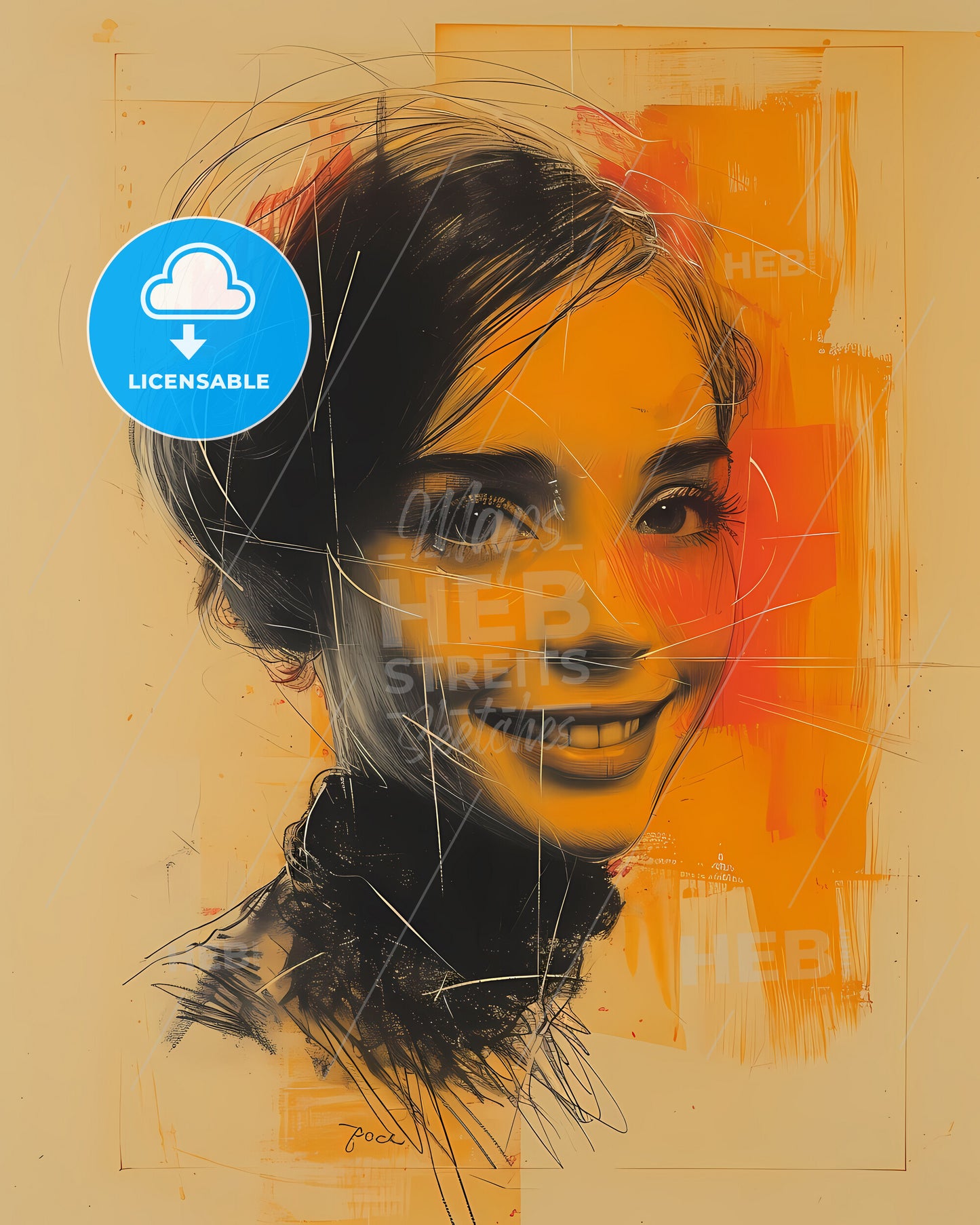 Emily, Dickinson, 1830 - 1886, a drawing of a woman_s face