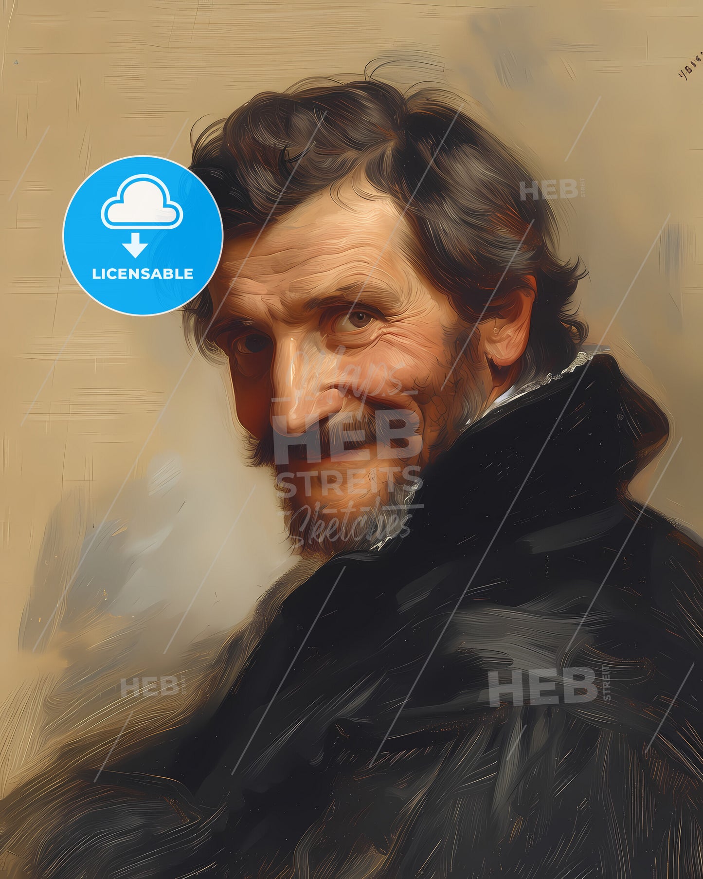 Jean-Baptiste, Colbert, 1619 - 1683, a man with a mustache