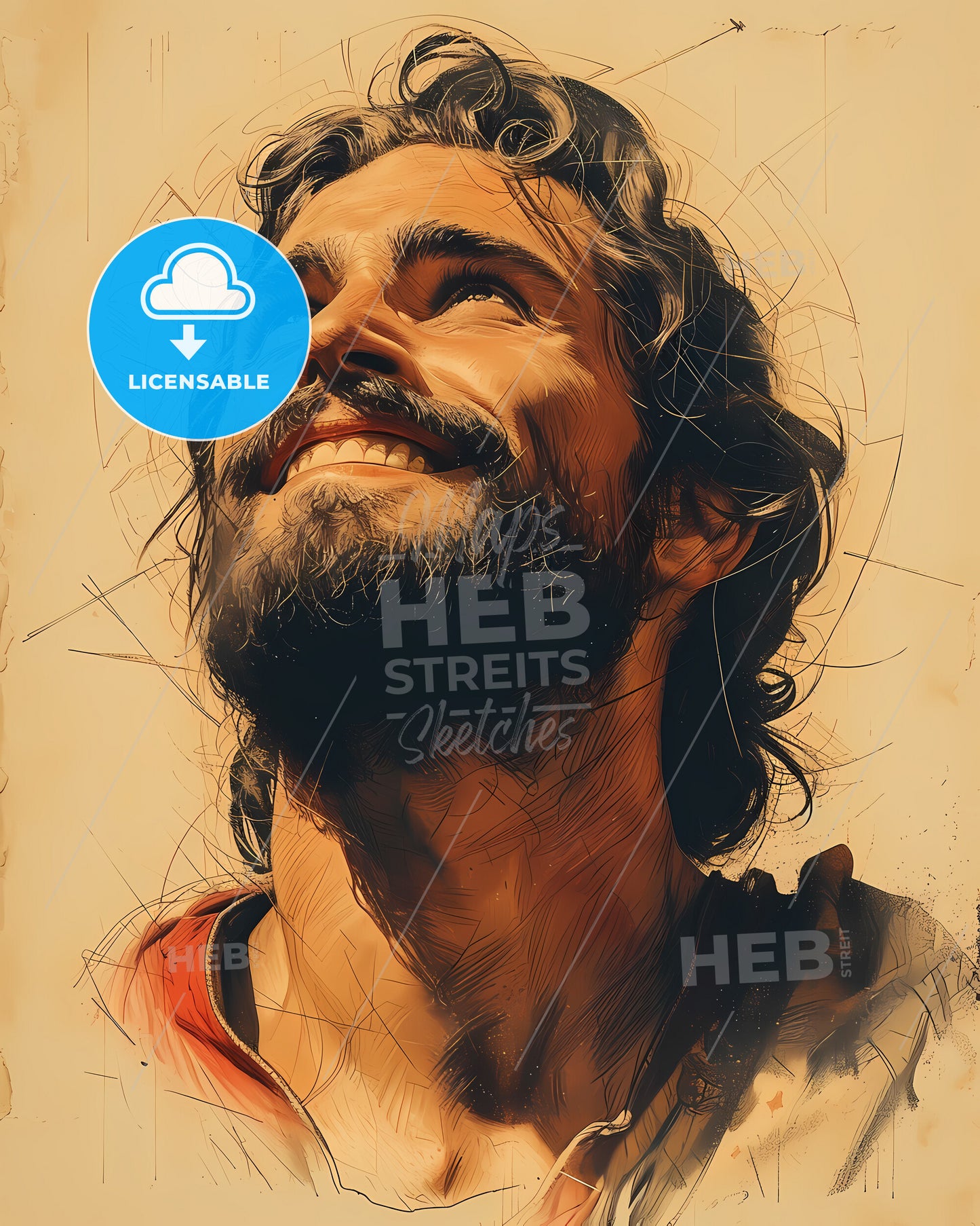 Harald, Hardrada, 1015 - 1066, a man looking up to the sky