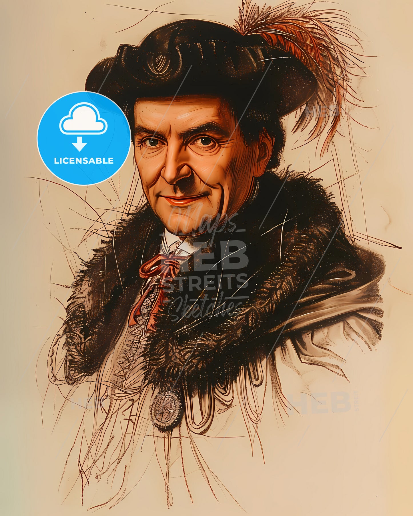 Thomas, More, 1478 - 1535, a man in a hat