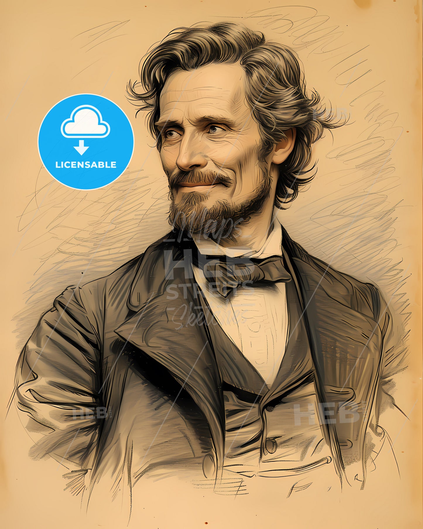 John Wilkes, Booth, 1838 - 1865, a man in a suit