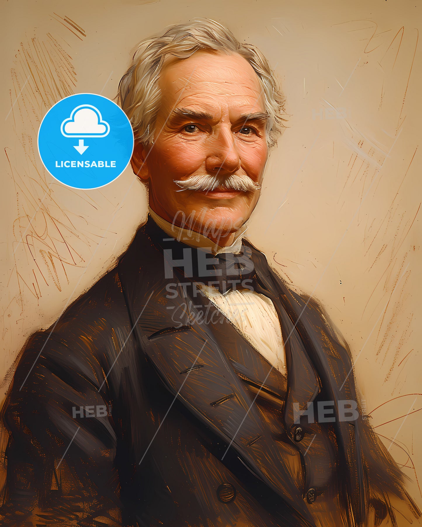 Otto, von Bismarck, 1815 - 1898, a man in a suit