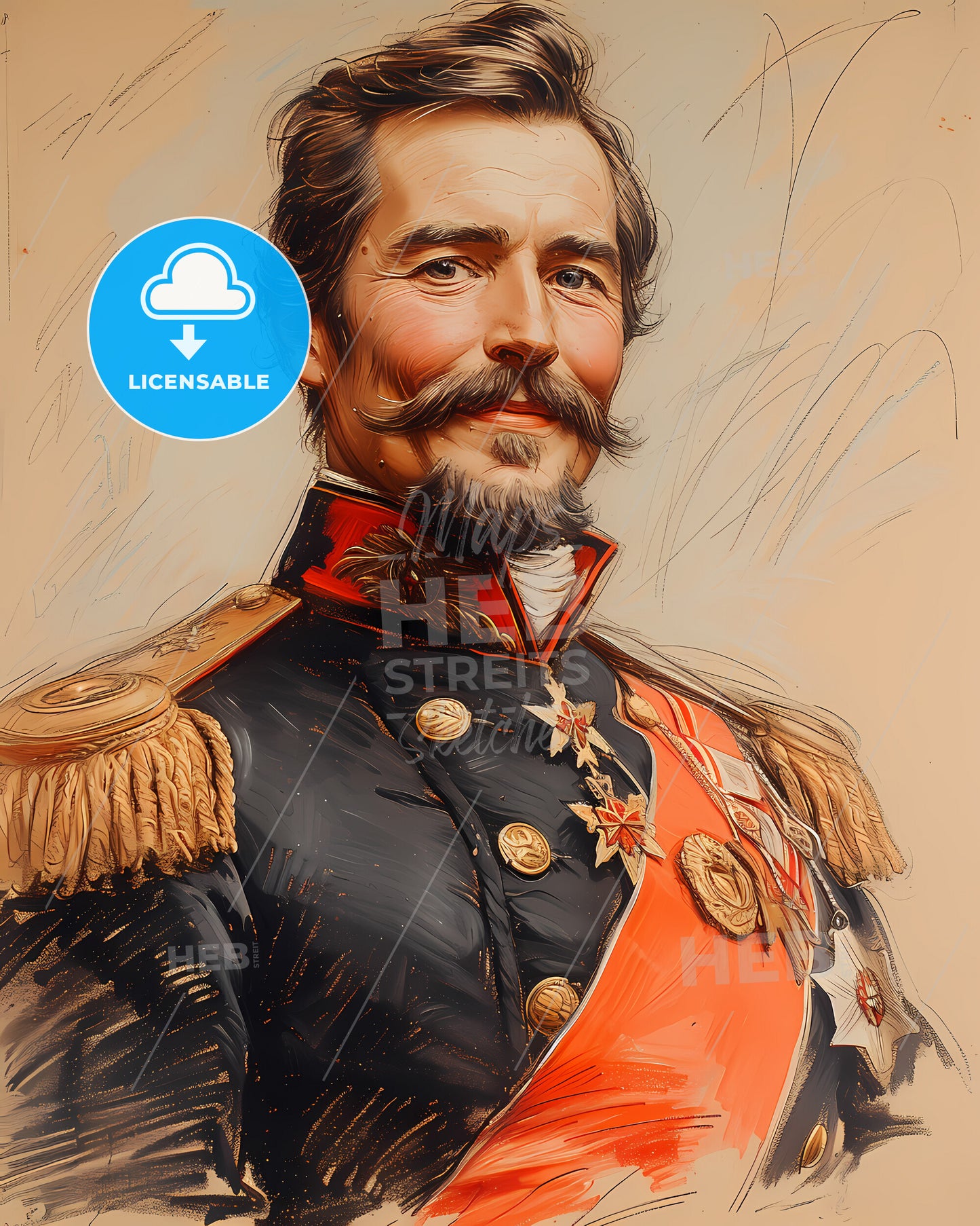 Tsar, Nicholas II, 1868 - 1918, a man in a military uniform