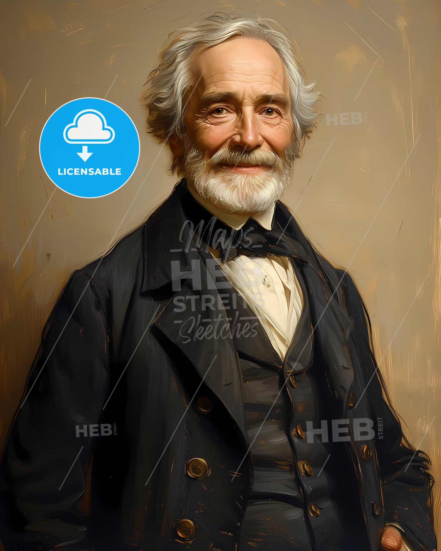 General, Leonidas Polk, 1806 - 1864, a man in a suit