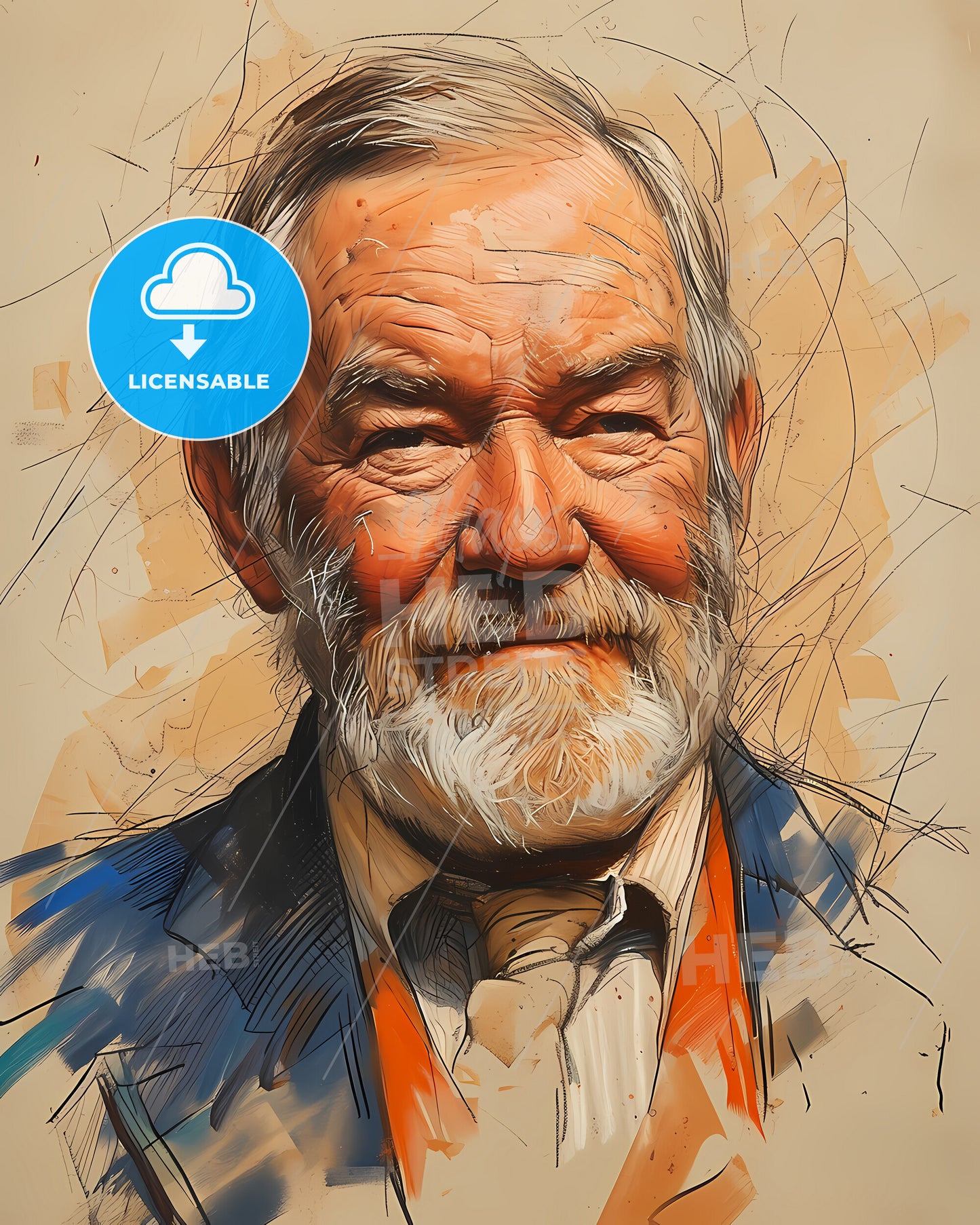 James, A. Garfield, 1831 - 1881, a man with a beard