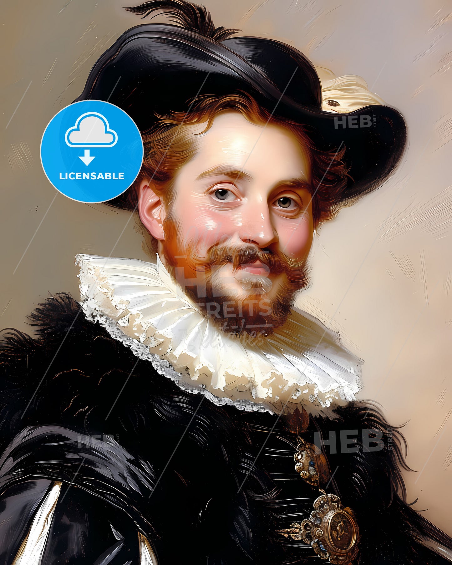 Ben, Jonson, 1572 - 1637, a man in a hat