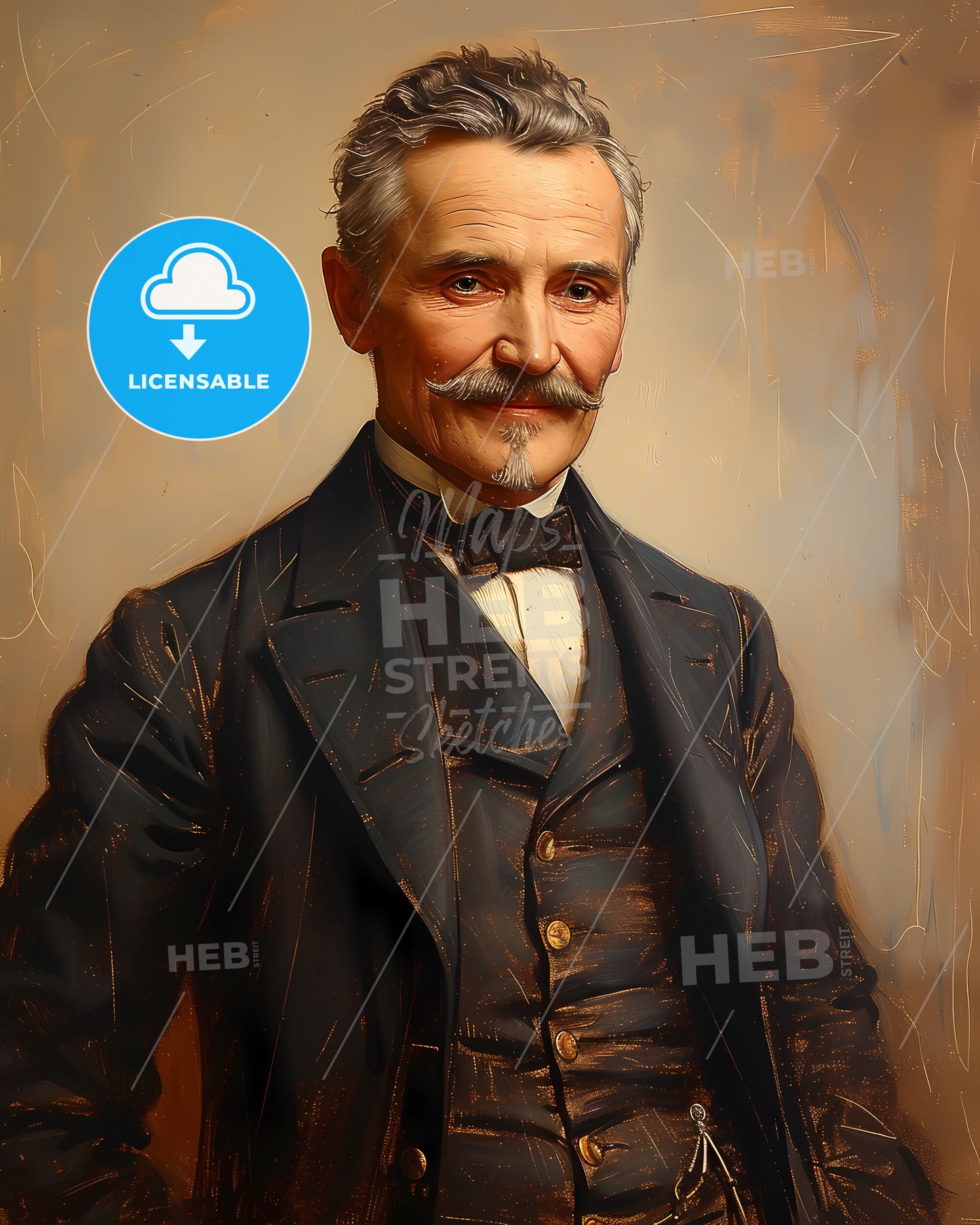 Emil, von Behring, 1854 - 1917, a man in a suit