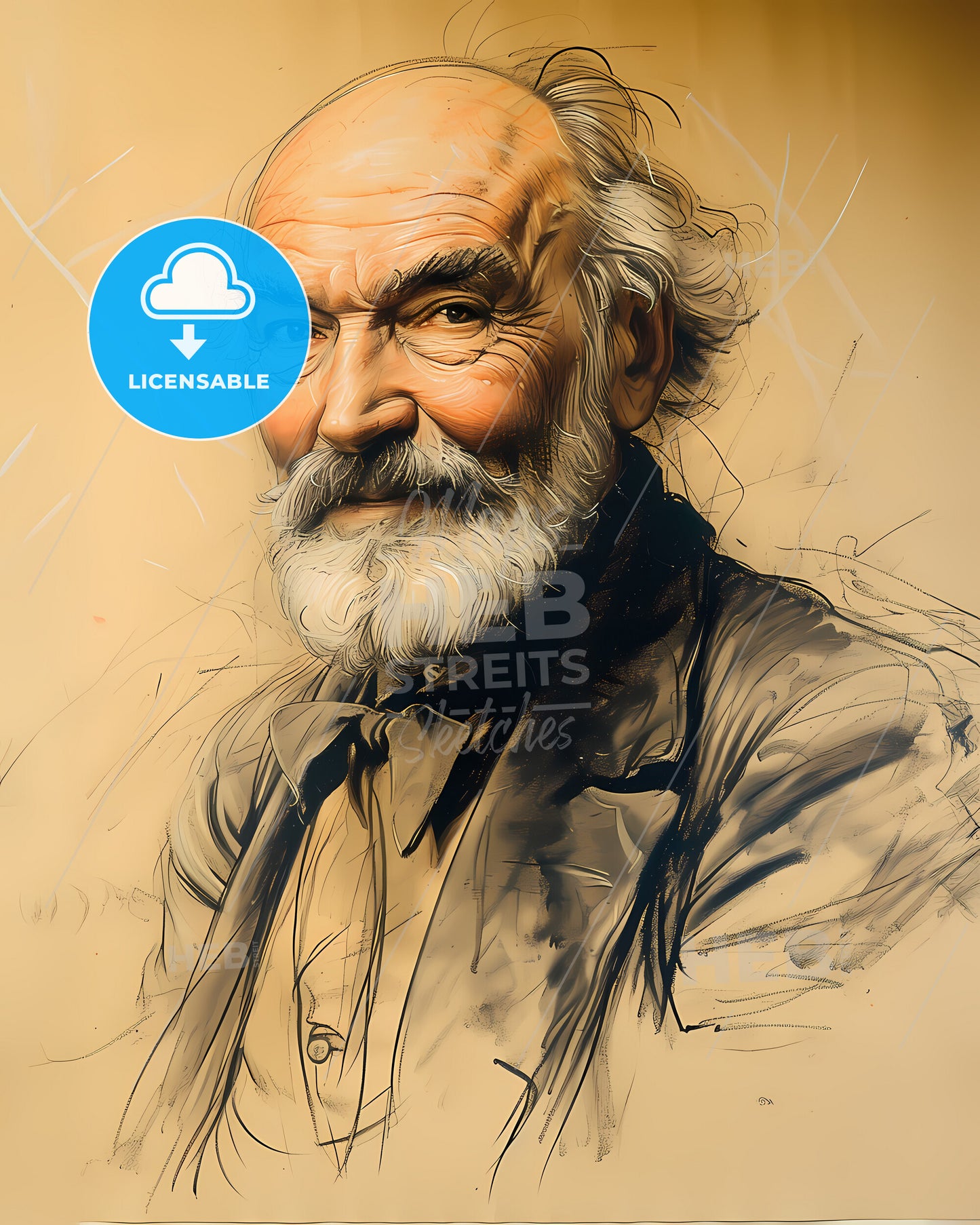 Sir William, Osler, 1849 - 1919, a man with a beard