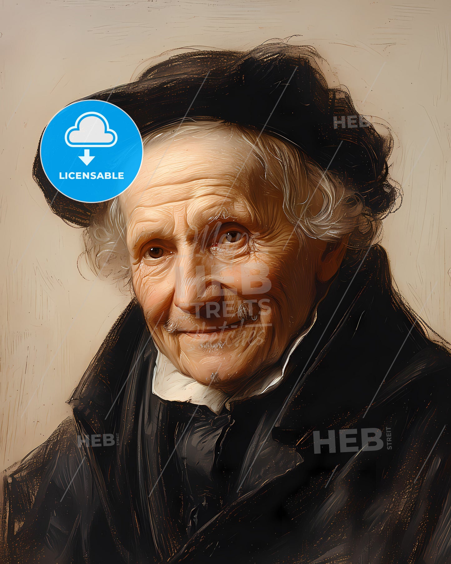 John, Dee, 1527 - 1609, a man with a hat