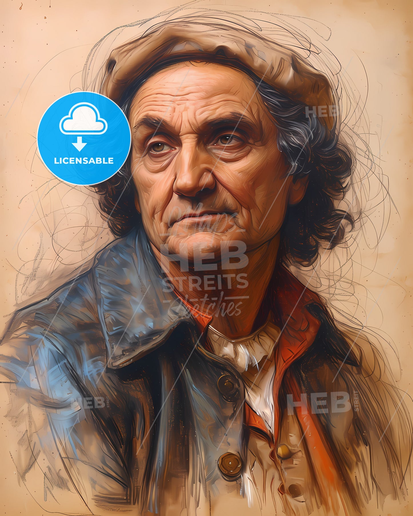 Christopher, Columbus, 1451 - 1506, a man wearing a hat