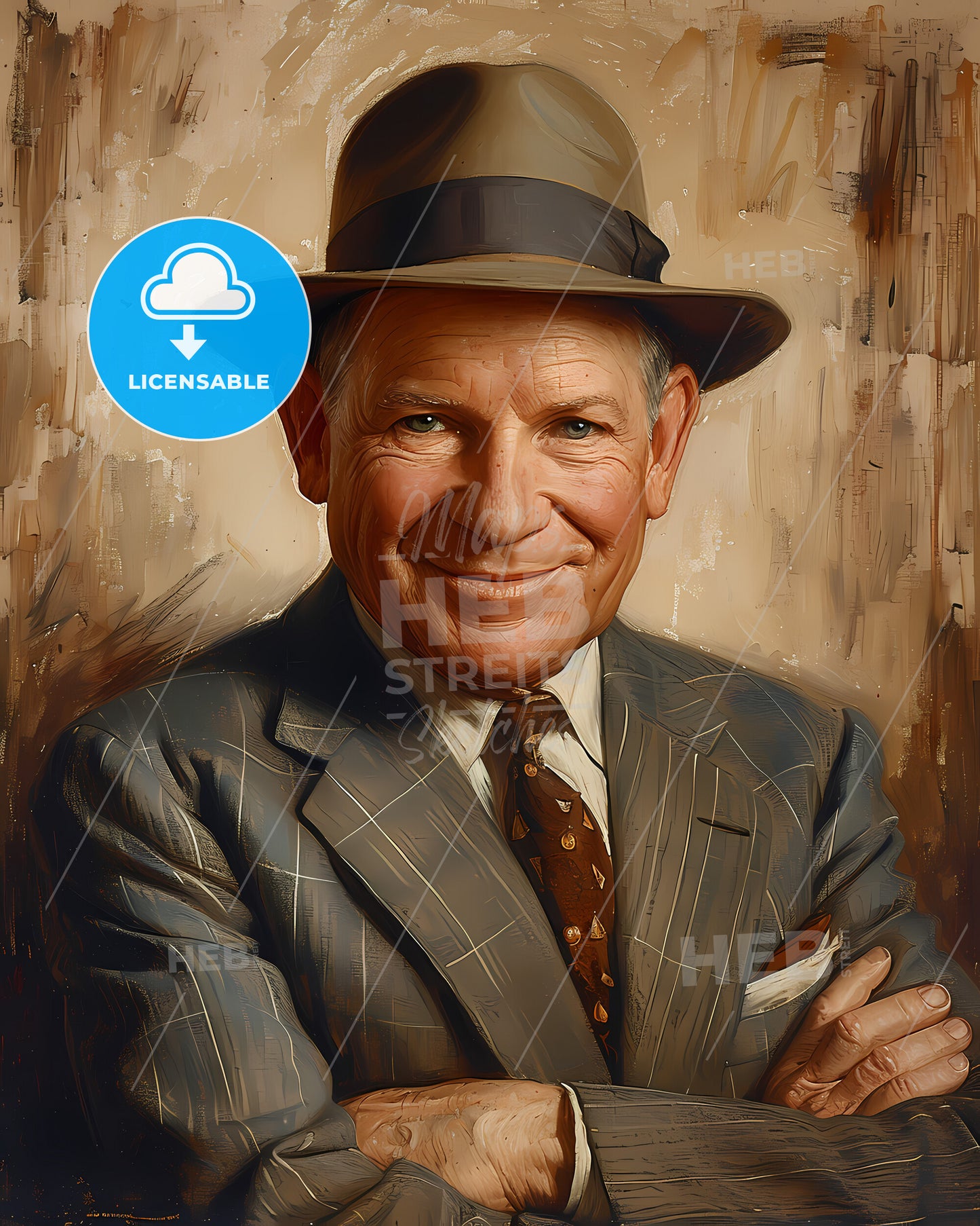 Clarence, Darrow, 1857 - 1938, a man in a suit and hat