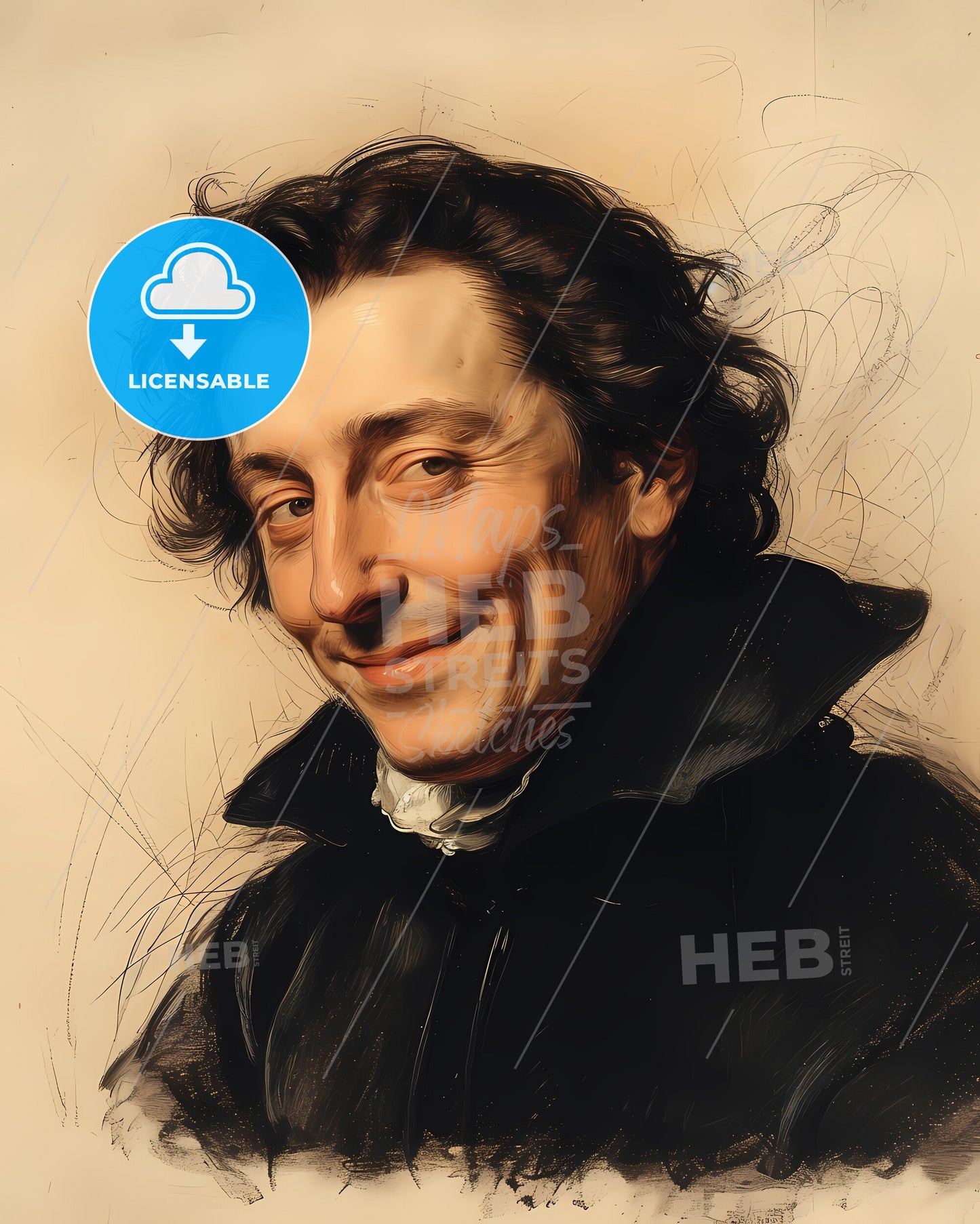 William III, of Orange, 1650 - 1702, a man smiling for the camera