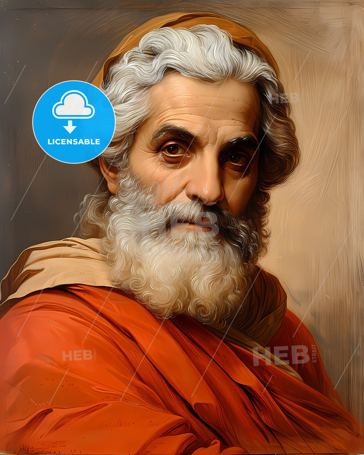 Al-Razi, Rhazes, 865 - 925, a man with a beard