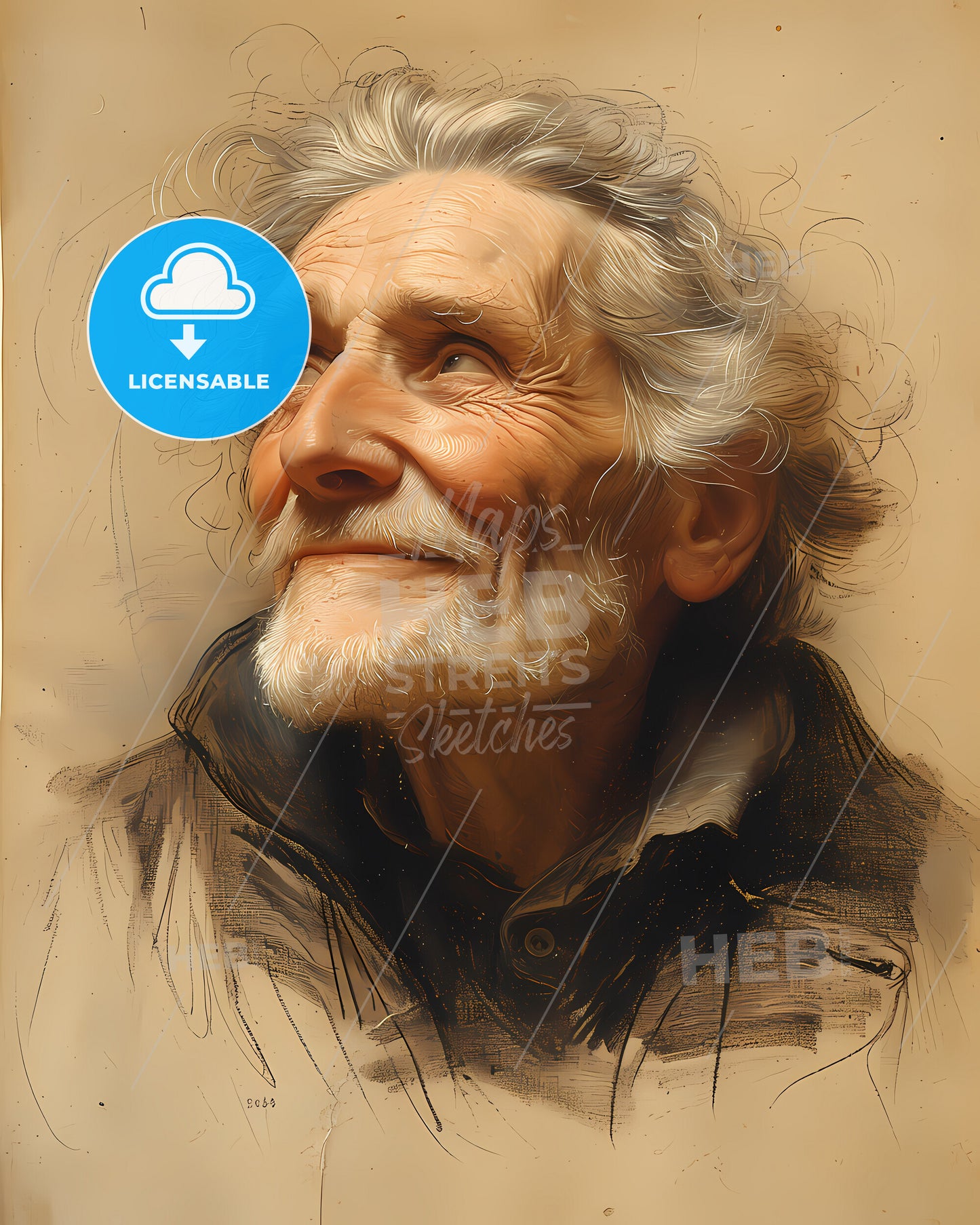 John Loudon, McAdam, 1756 - 1836, a painting of a man