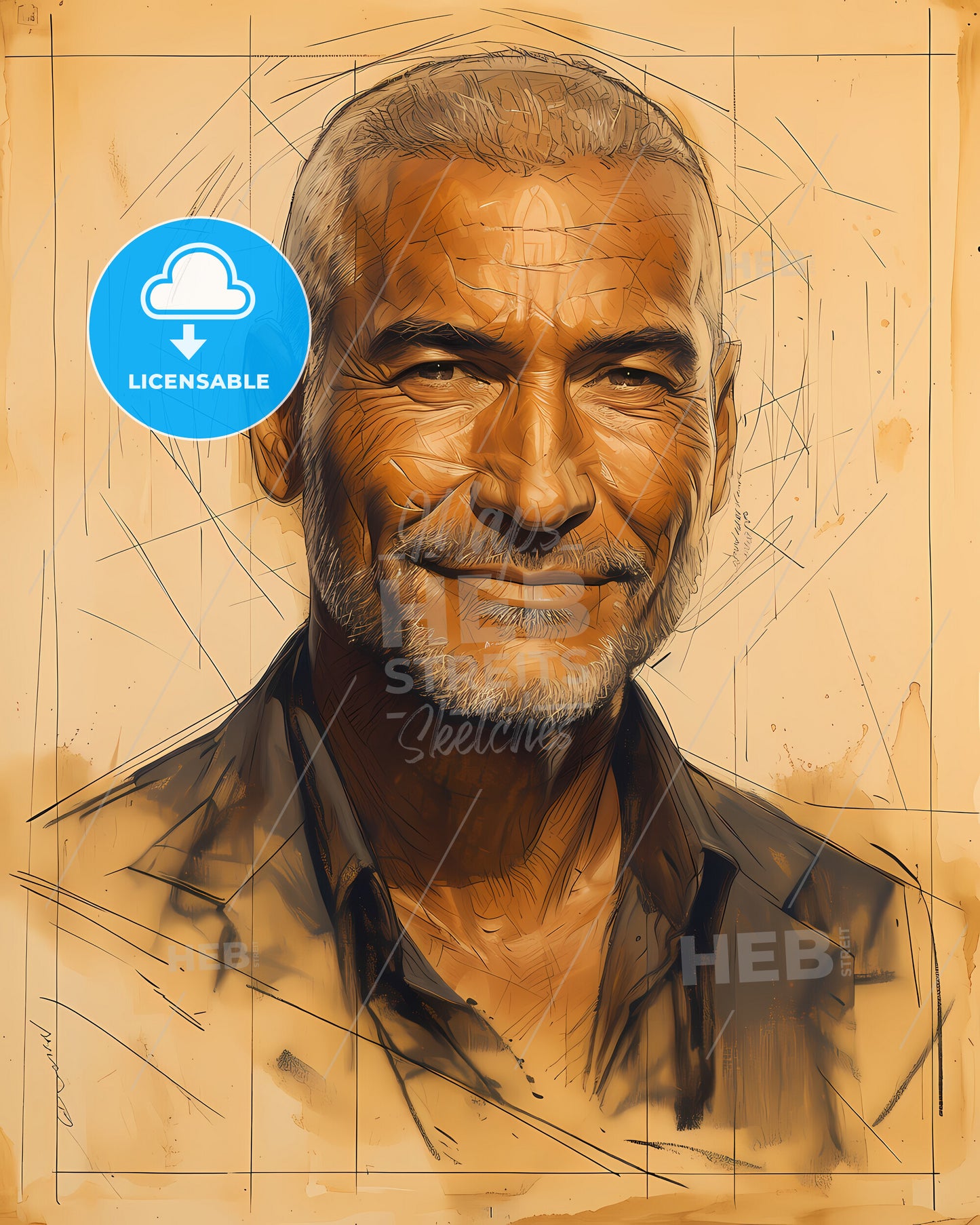 Bjorn, Ironside, c. 9th century - c. 950, a man smiling for the camera