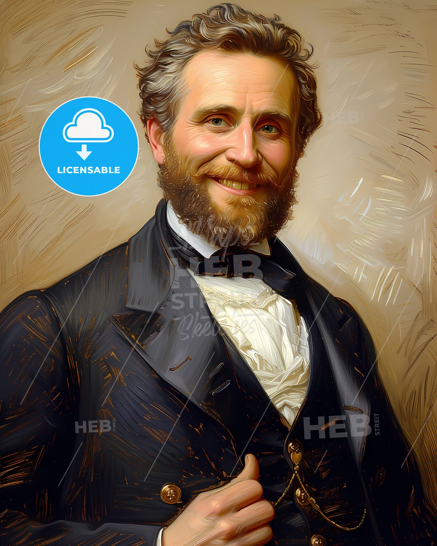 Anton, Rubinstein, 1829 - 1894, a man in a suit