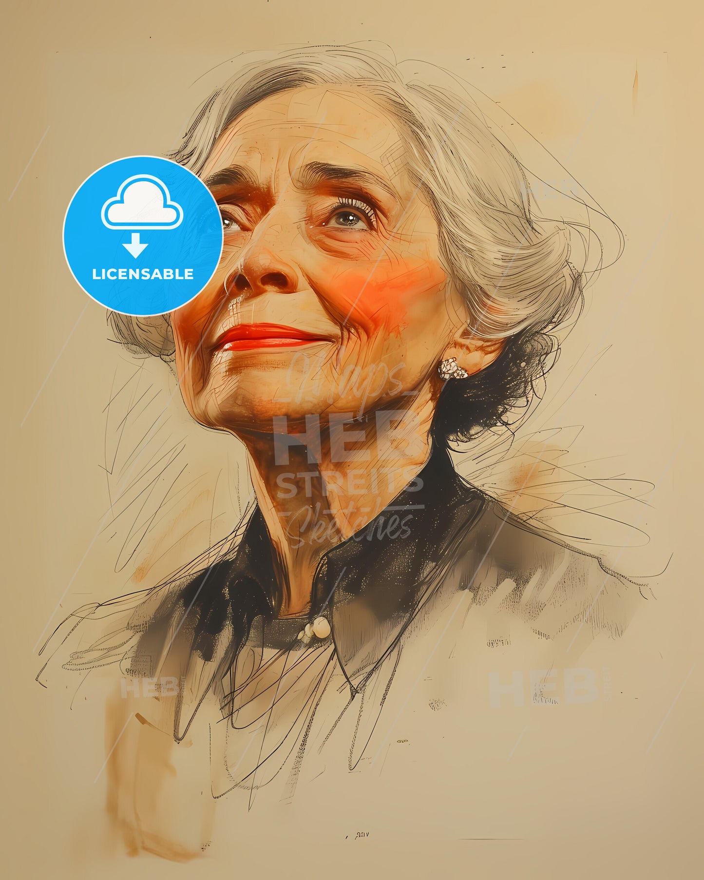 Susan, B. Anthony, 1820 - 1906, a painting of a woman