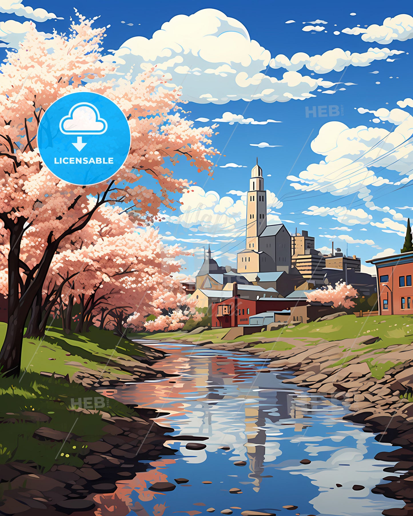 Brooklyn Park, Minnesota, a river running through a city