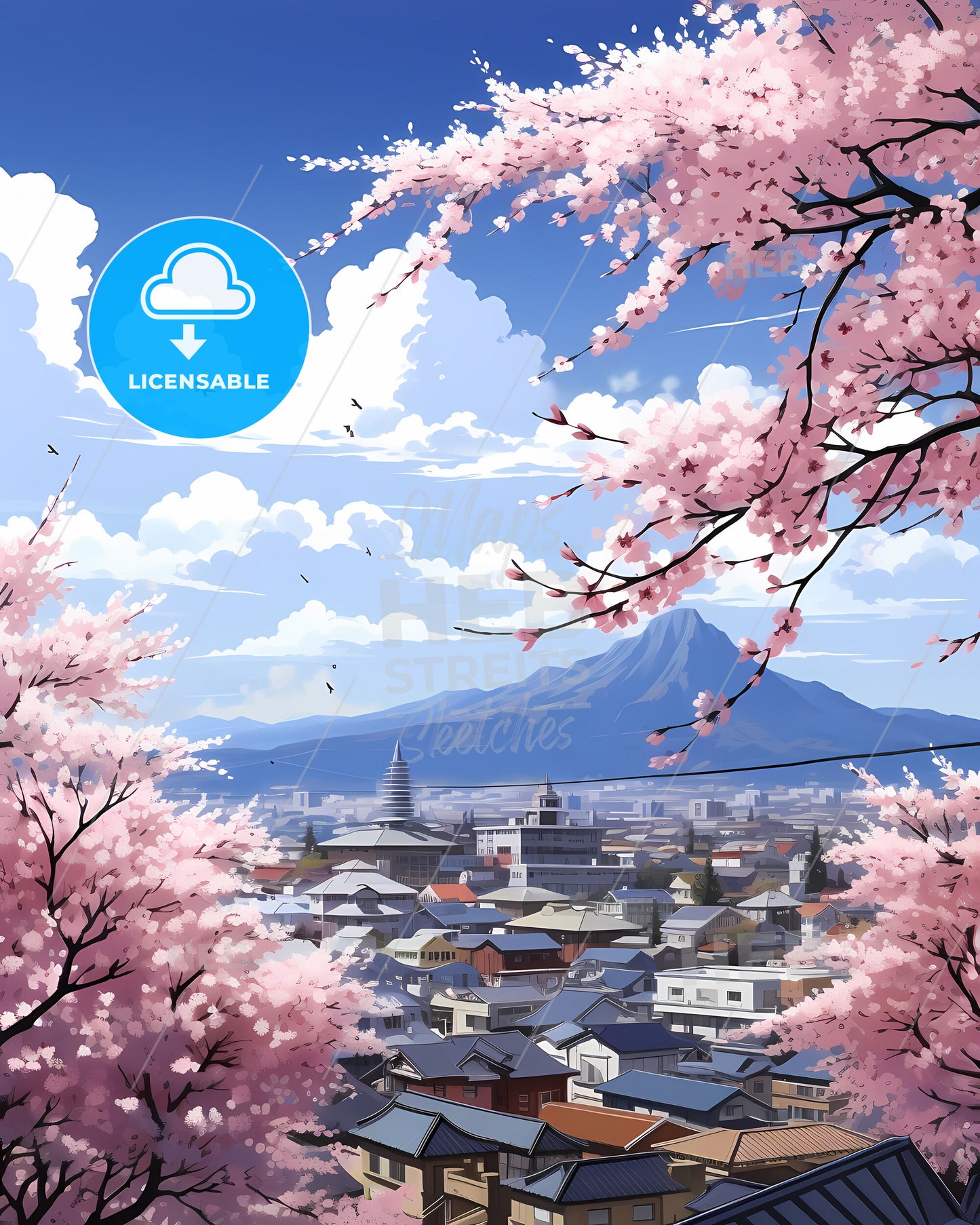 Conway, Arkansas, a city with pink blossoms