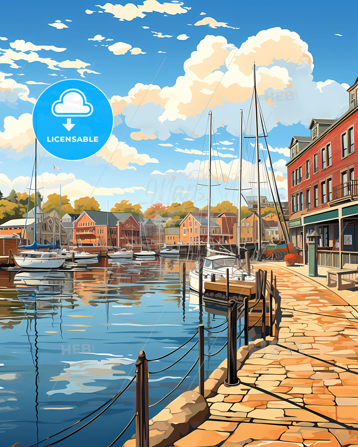 Schiedam, Netherlands, a water way with boats on it