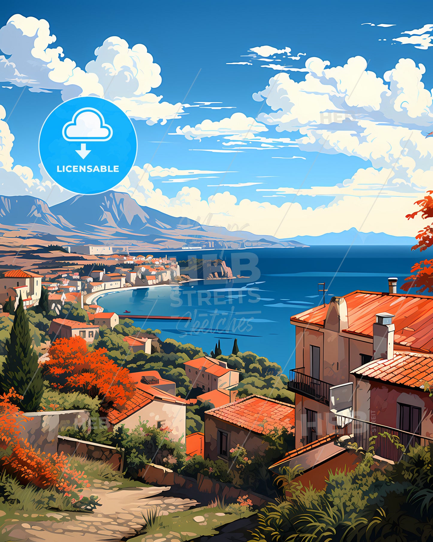 Bodoe, Norway, a town next to the water