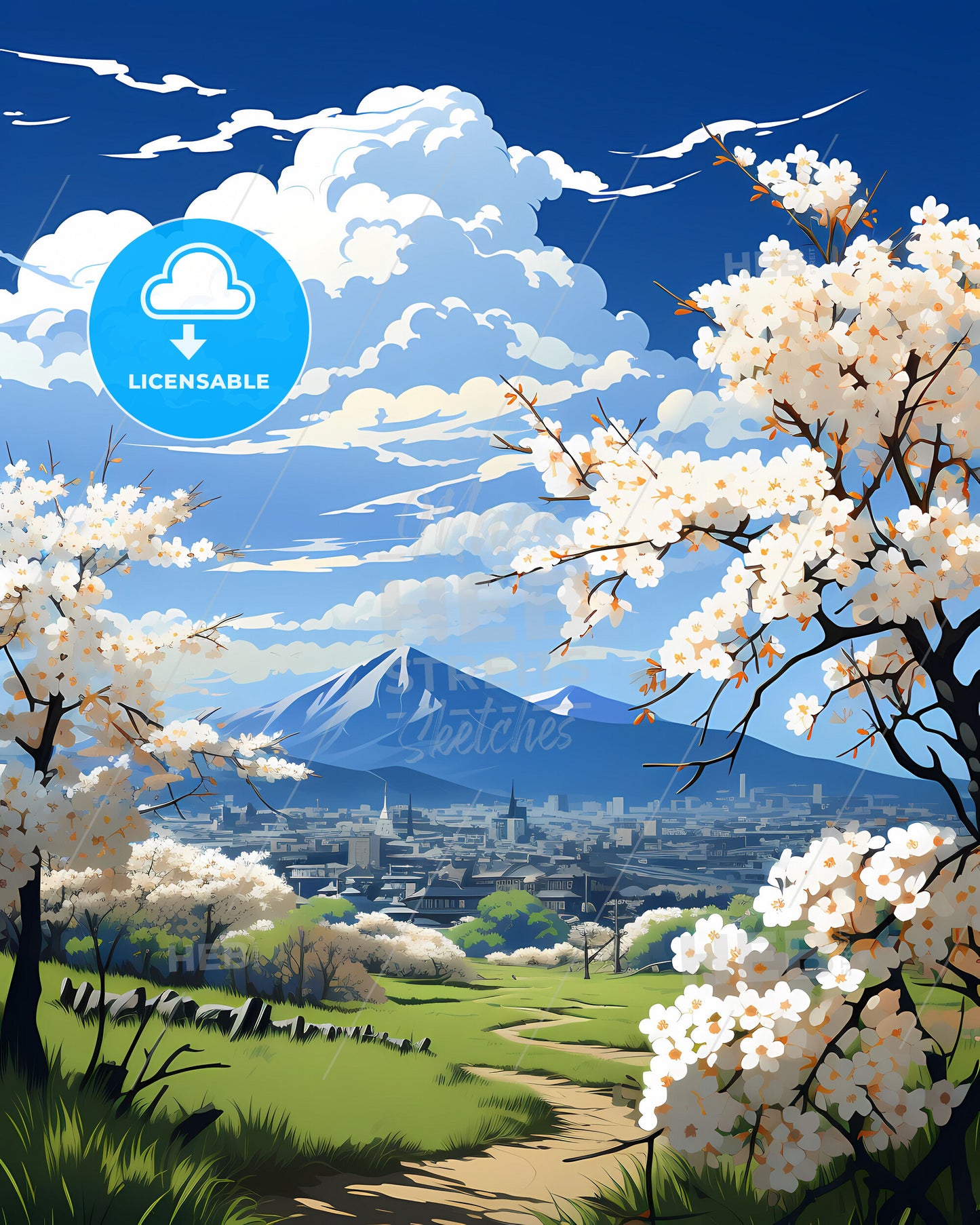 West Valley City, Utah, a landscape with trees and a city in the background