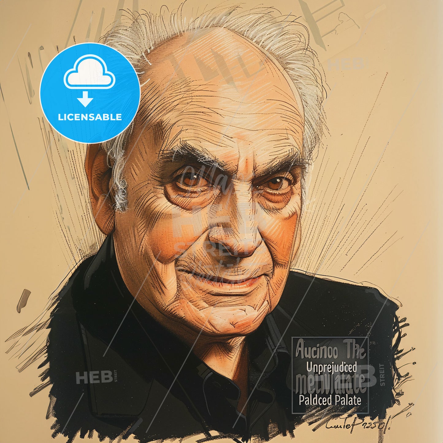 Angelo Pellegrini, 1904 - 1991, Italian-American food writer - A Portrait Of A Man