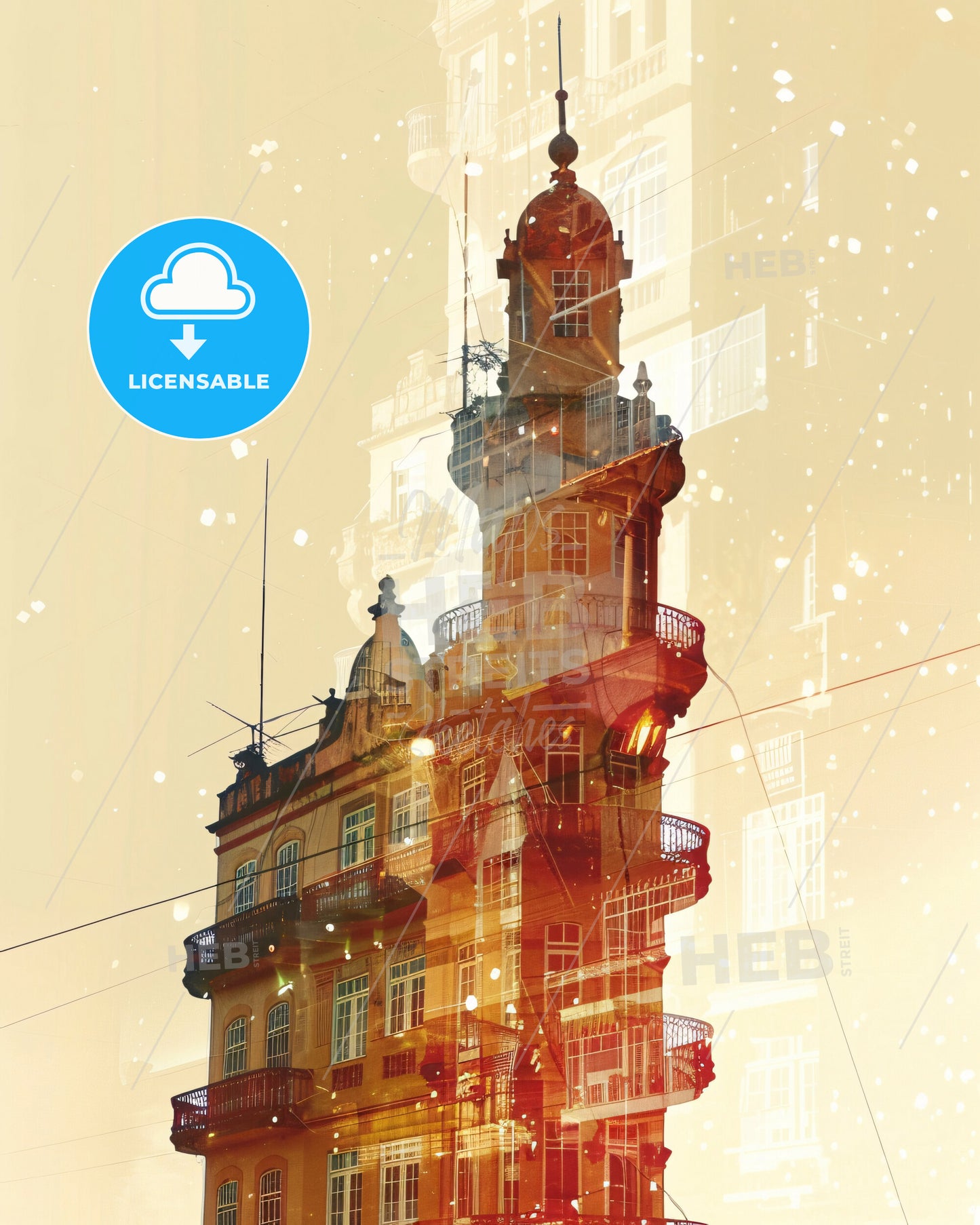 Campos Dos Goytacazes City Art Poster - A building with a tower