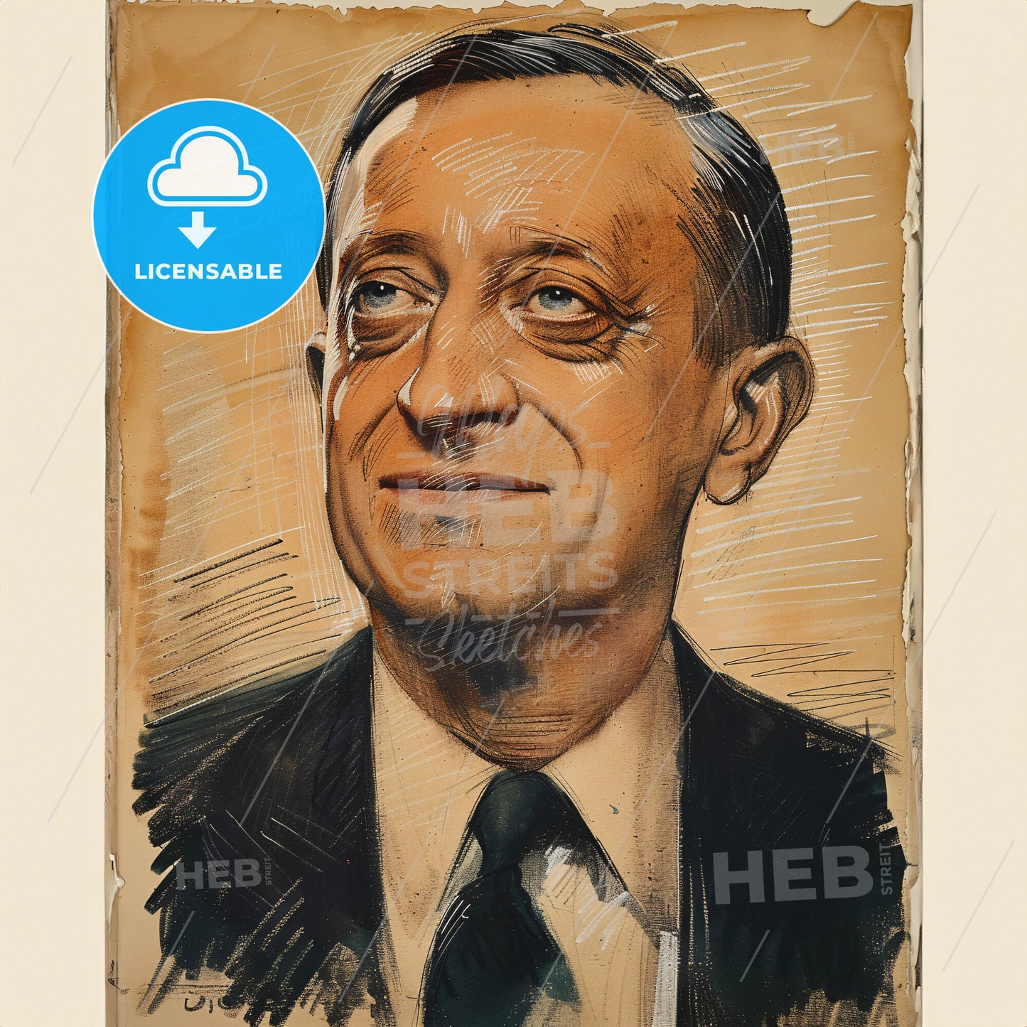 Clarence Dillon, 1882 - 1979, American investment banker - A Man In A Suit And Tie