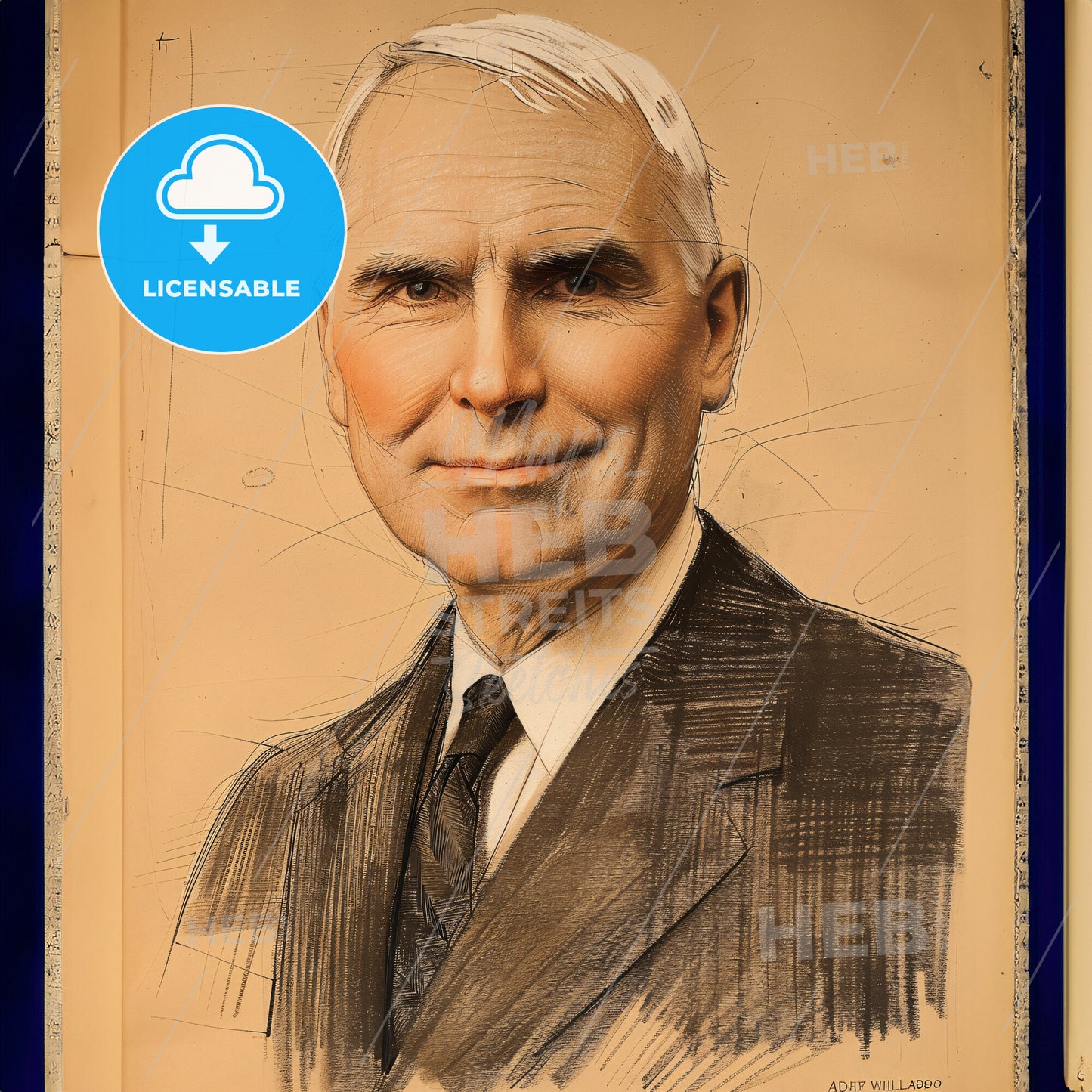 Daniel Willard, 1861 - 1942, American railway executive - A Man In A Suit And Tie