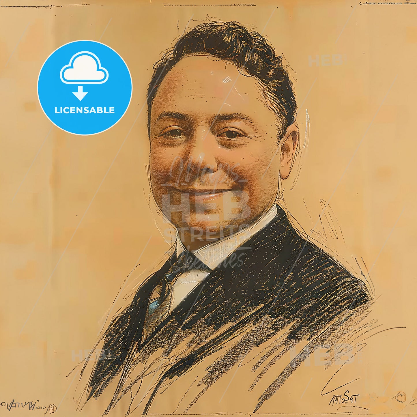 David Sarnoff, 1891 - 1971, American business magnate - A Man In A Suit And Tie