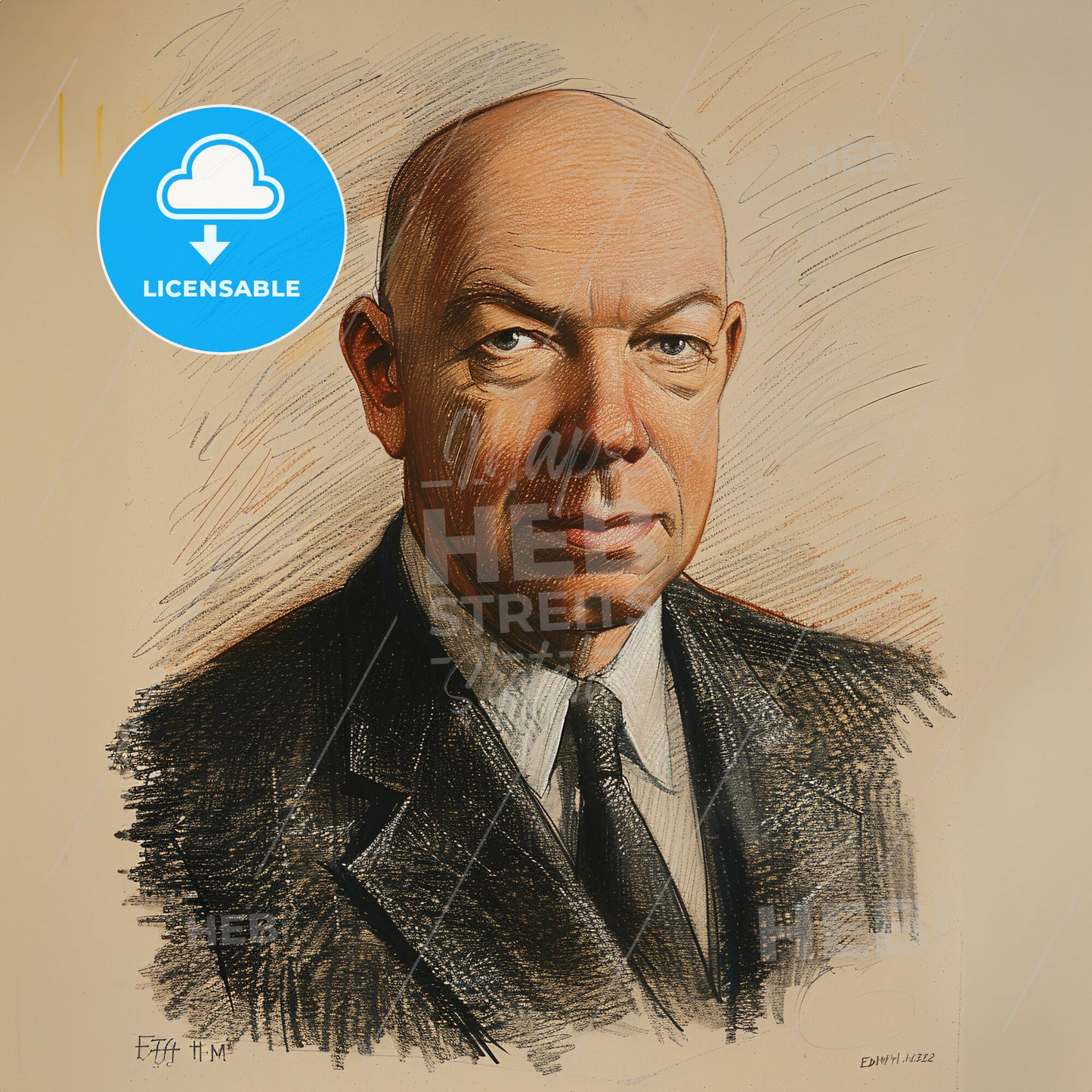 Edwin H. Armstrong, 1890 - 1954, American electrical engineer - A Man In A Suit And Tie