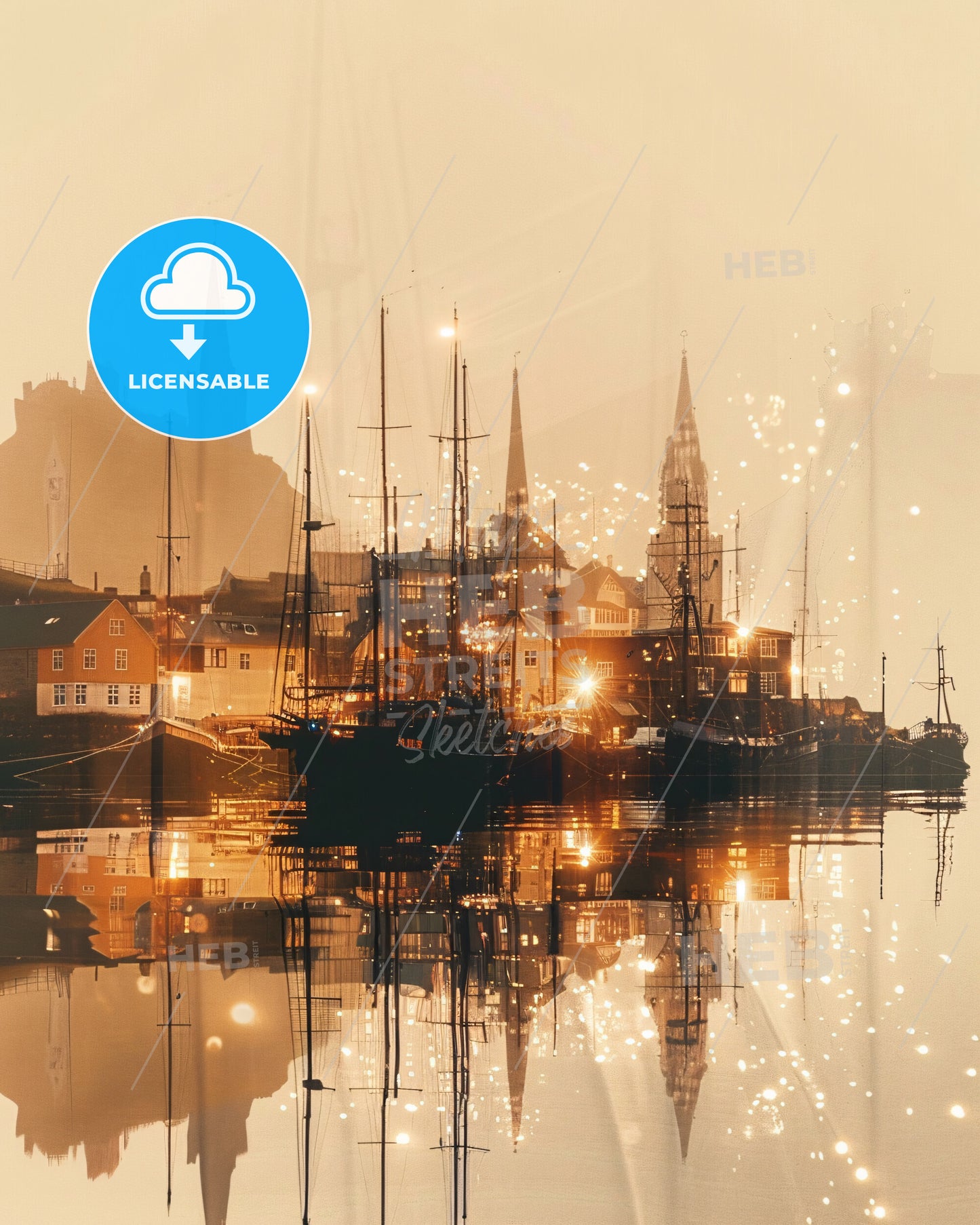 Eysturoy, a Fairy Tale Skyline, Denmark - A city with boats and buildings